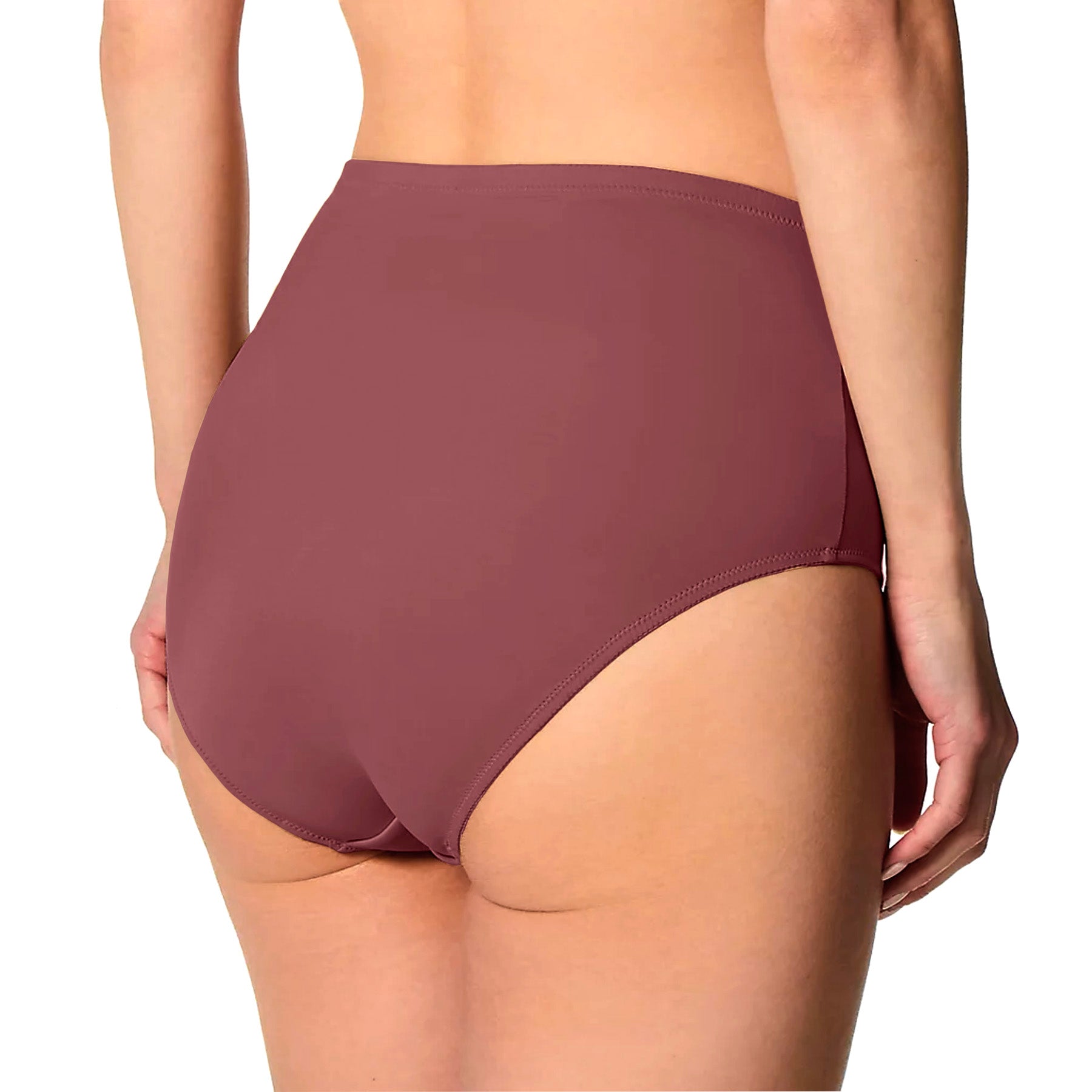 Fit Fully Yours Elise Brief U1813 Canyon Rose Rear View