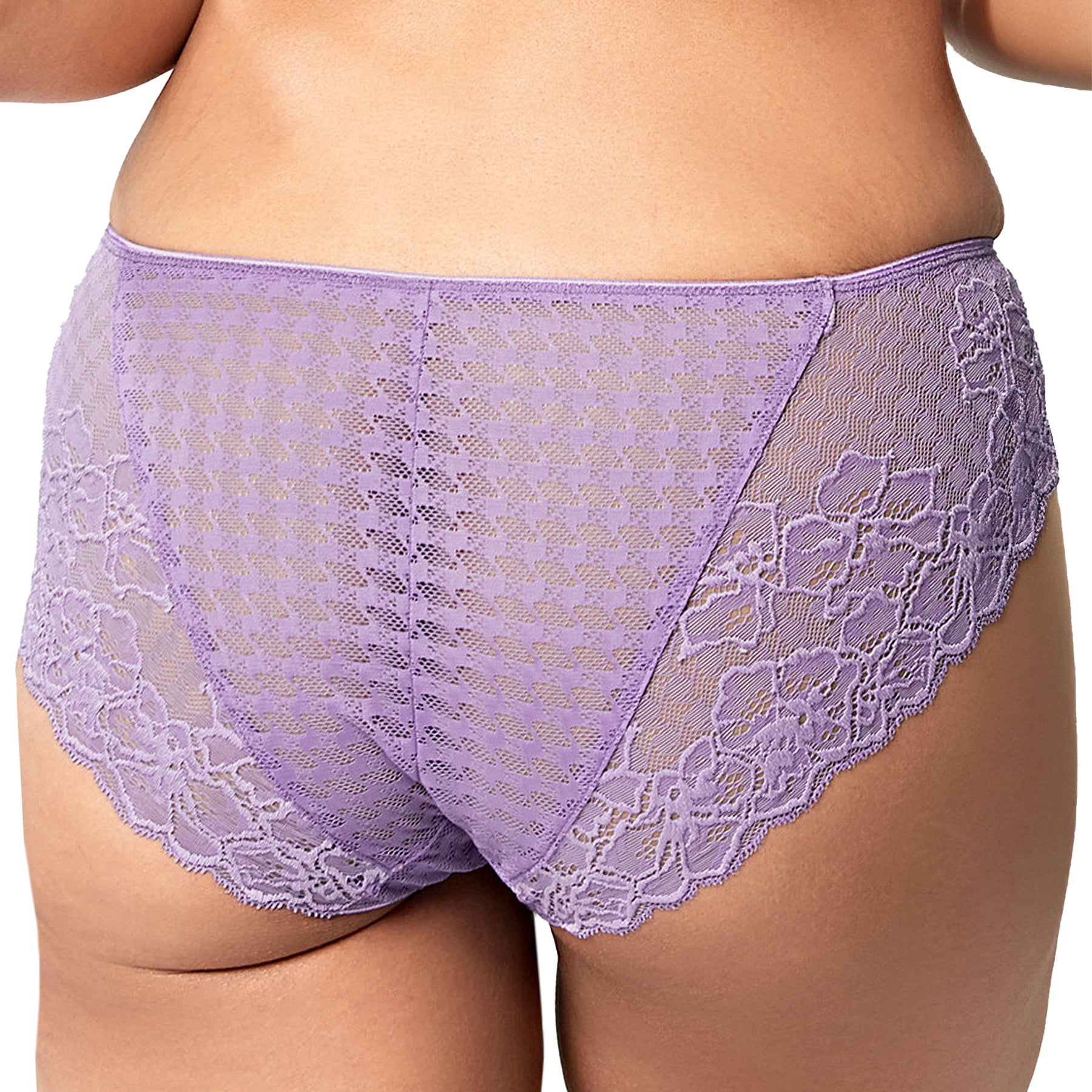 Panache Envy Brief 7282 Violet Back