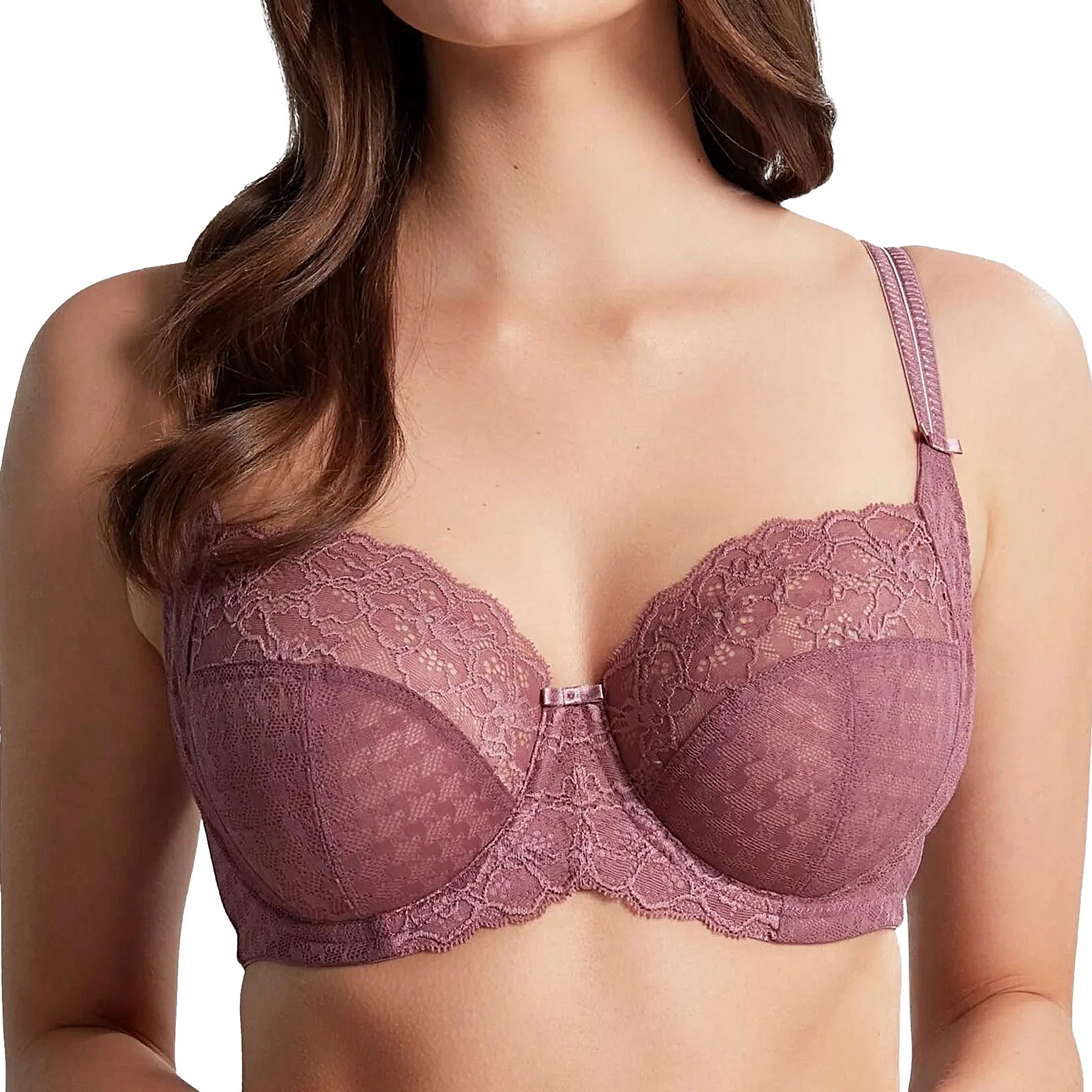 Panache Envy Full Cup Bra 7285 Rose Mauve Front