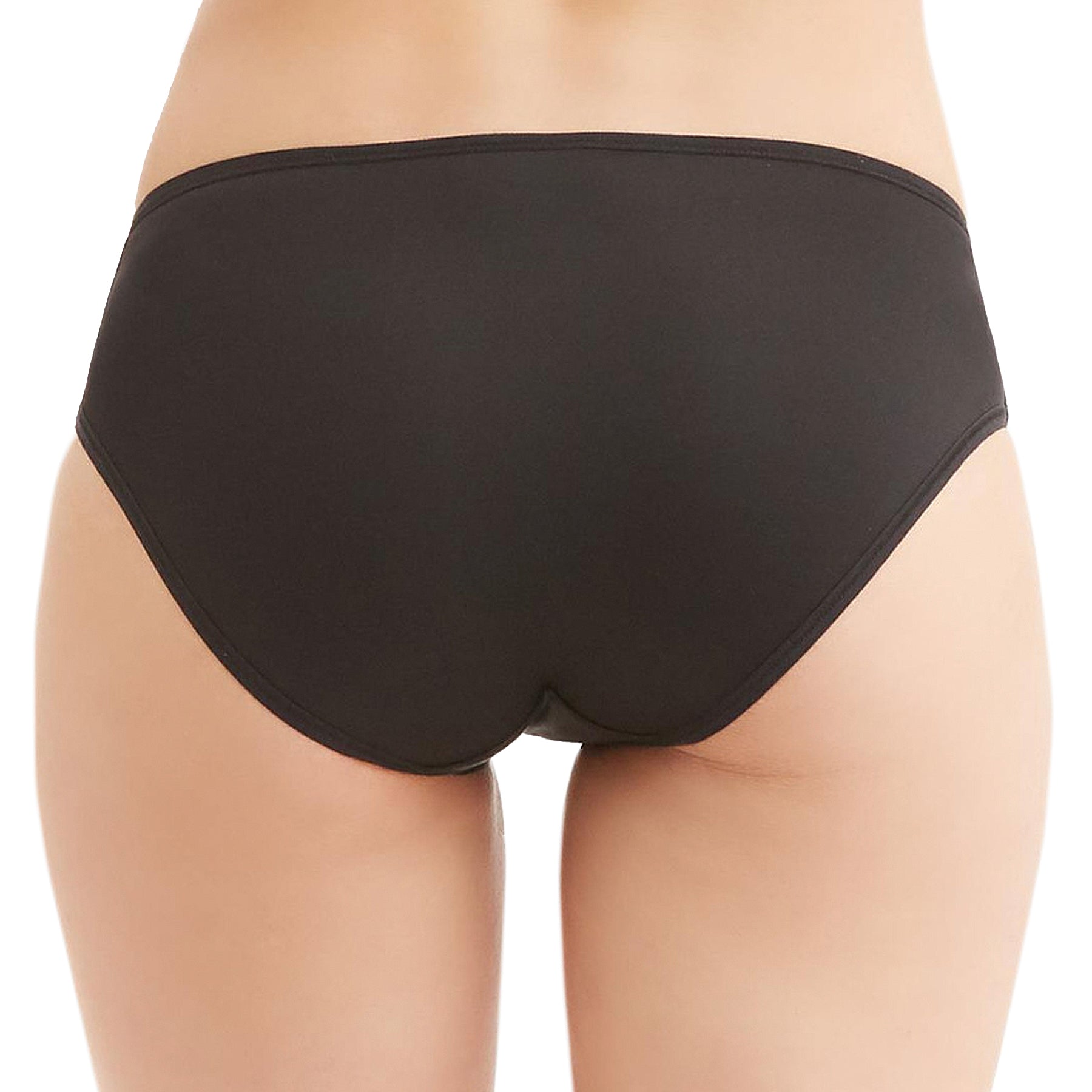 Montelle Essential High Cut Brief Panty 9387 Black Back