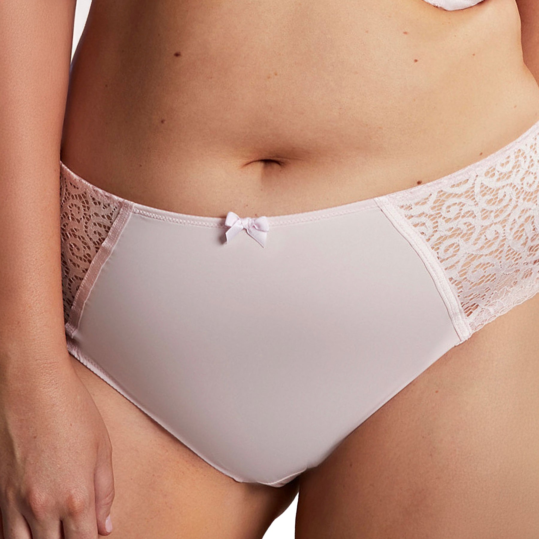 Panache Sculptresse Estel Deep Brief 9682 Blush Pink Front