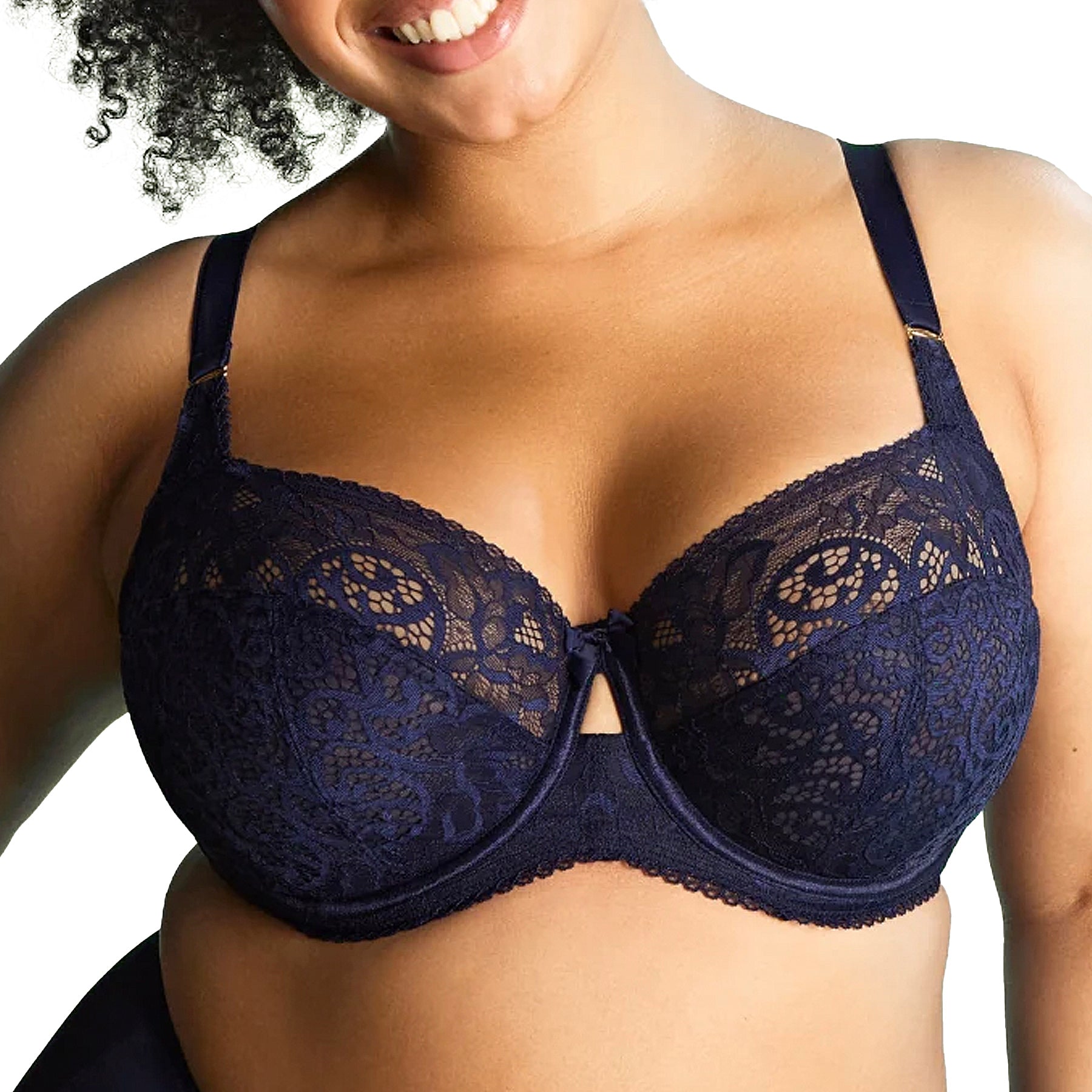 Panache Sculptresse Estel Full Cup Bra 9685 Navy Front
