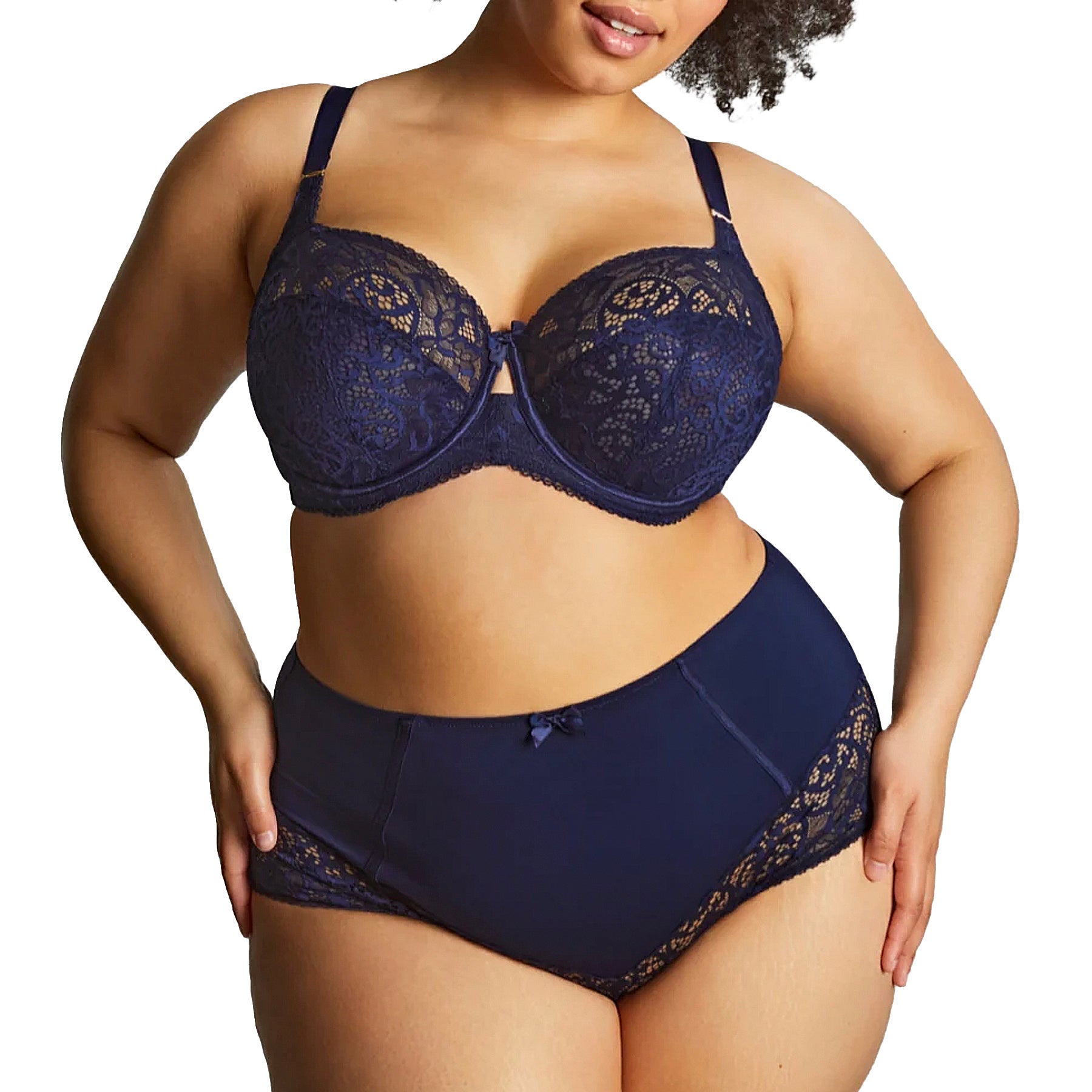 Panache Sculptresse Estel Full Cup Bra 9685 Navy Set