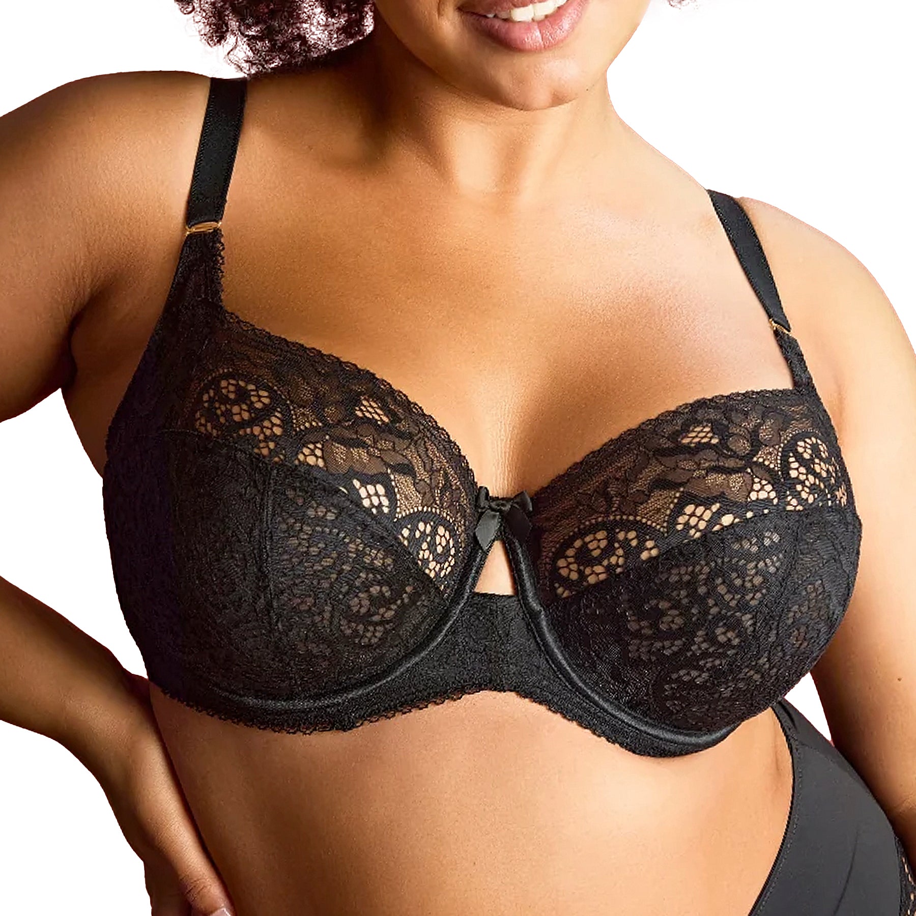 Panache Sculptresse Estel Full Cup Bra 9685 Noir Front