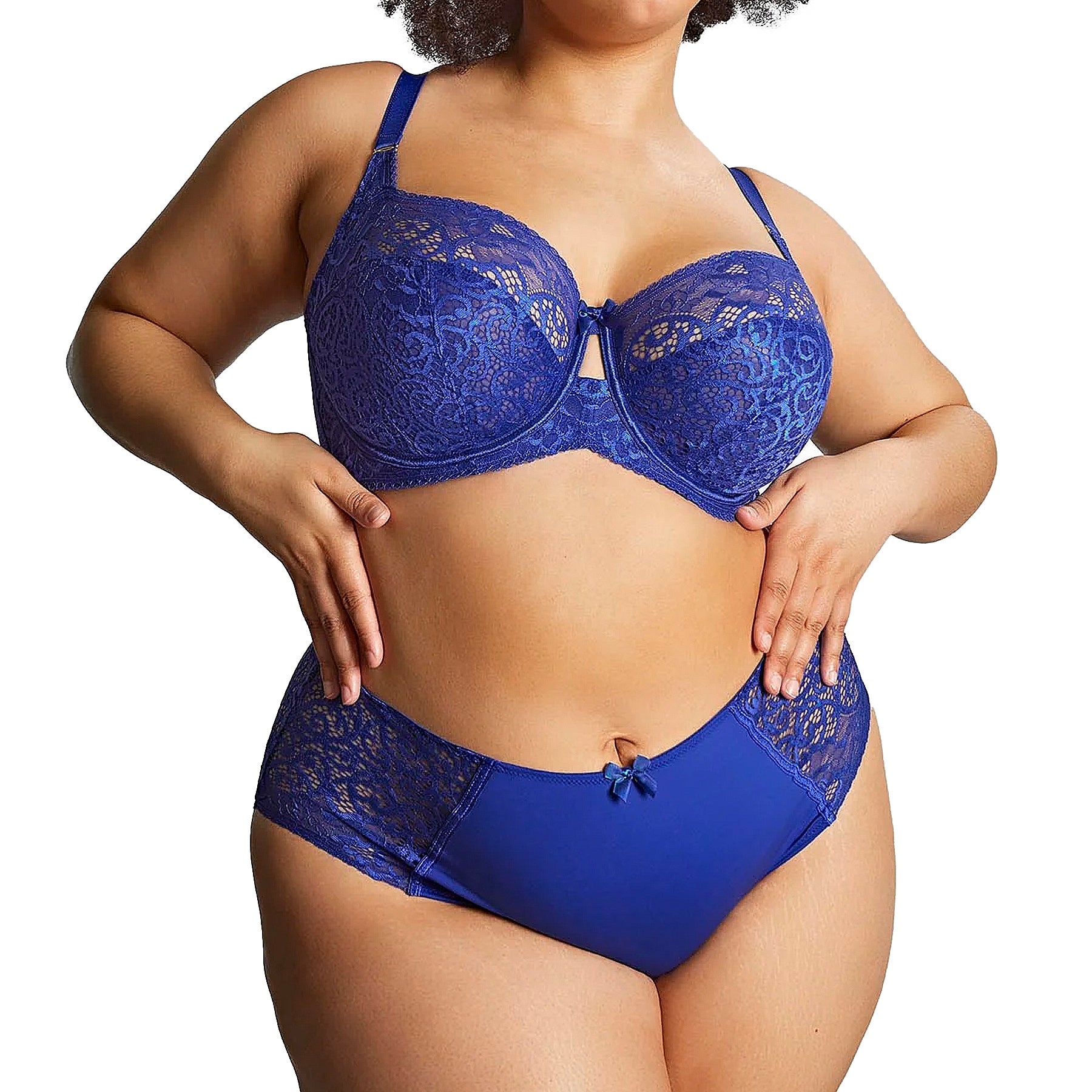 Panache Sculptresse Estel Full Cup Bra 9685 Royal Blue Set