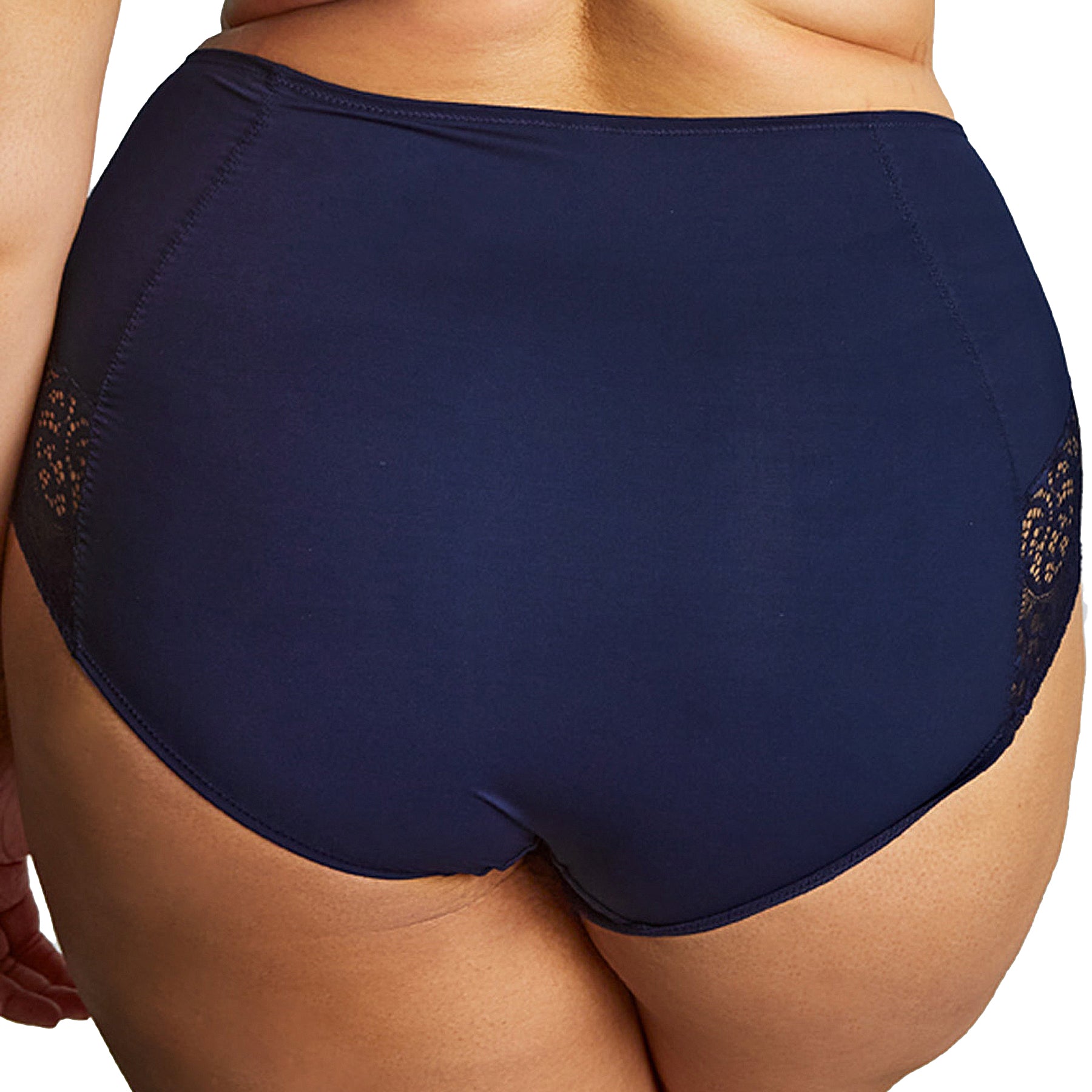 Panache Sculptresse Estel High Waist Brief 9684 Navy Back