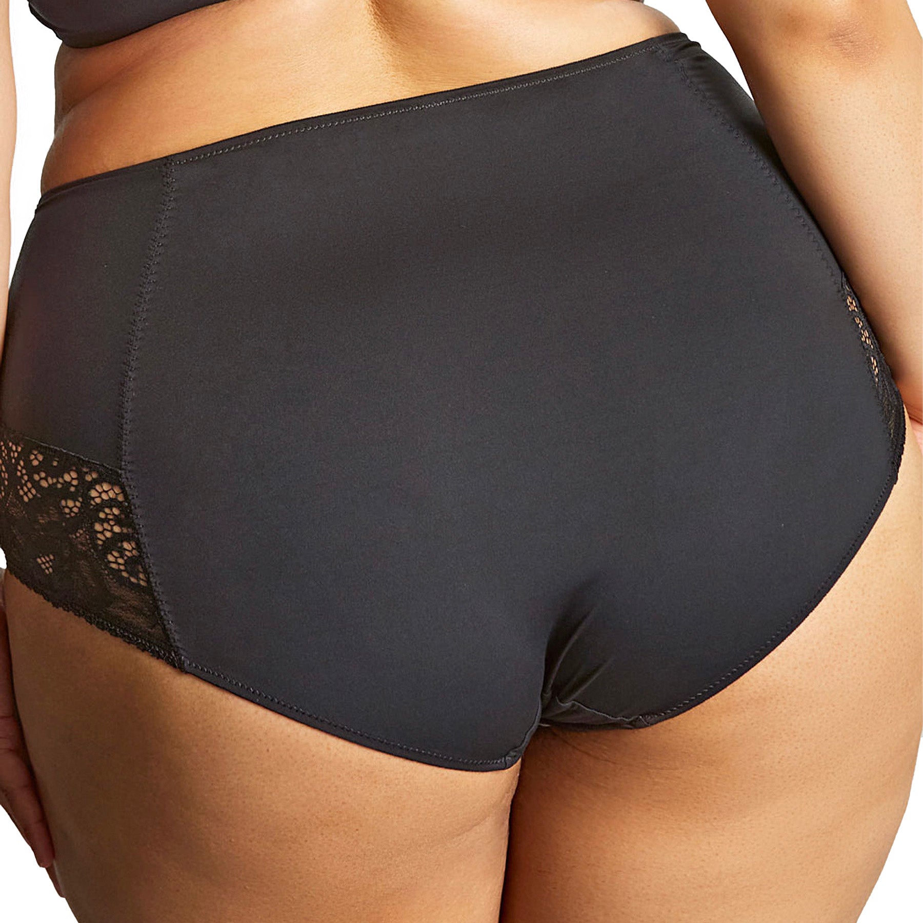 Panache Sculptresse Estel High Waist Brief 9684 Noir Back