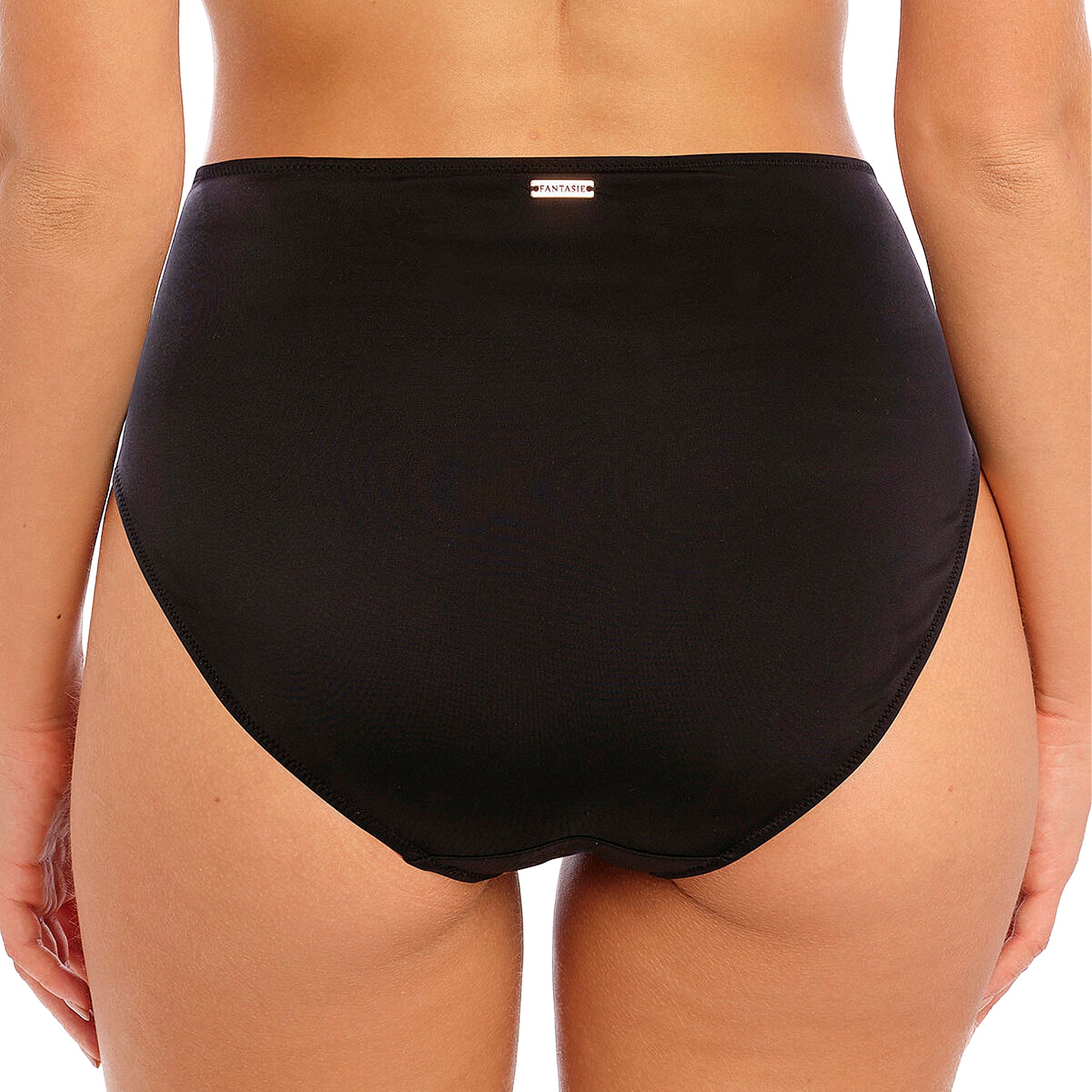 Fantasie East Hampton High Waist Bikini Brief FS502878 Black Back