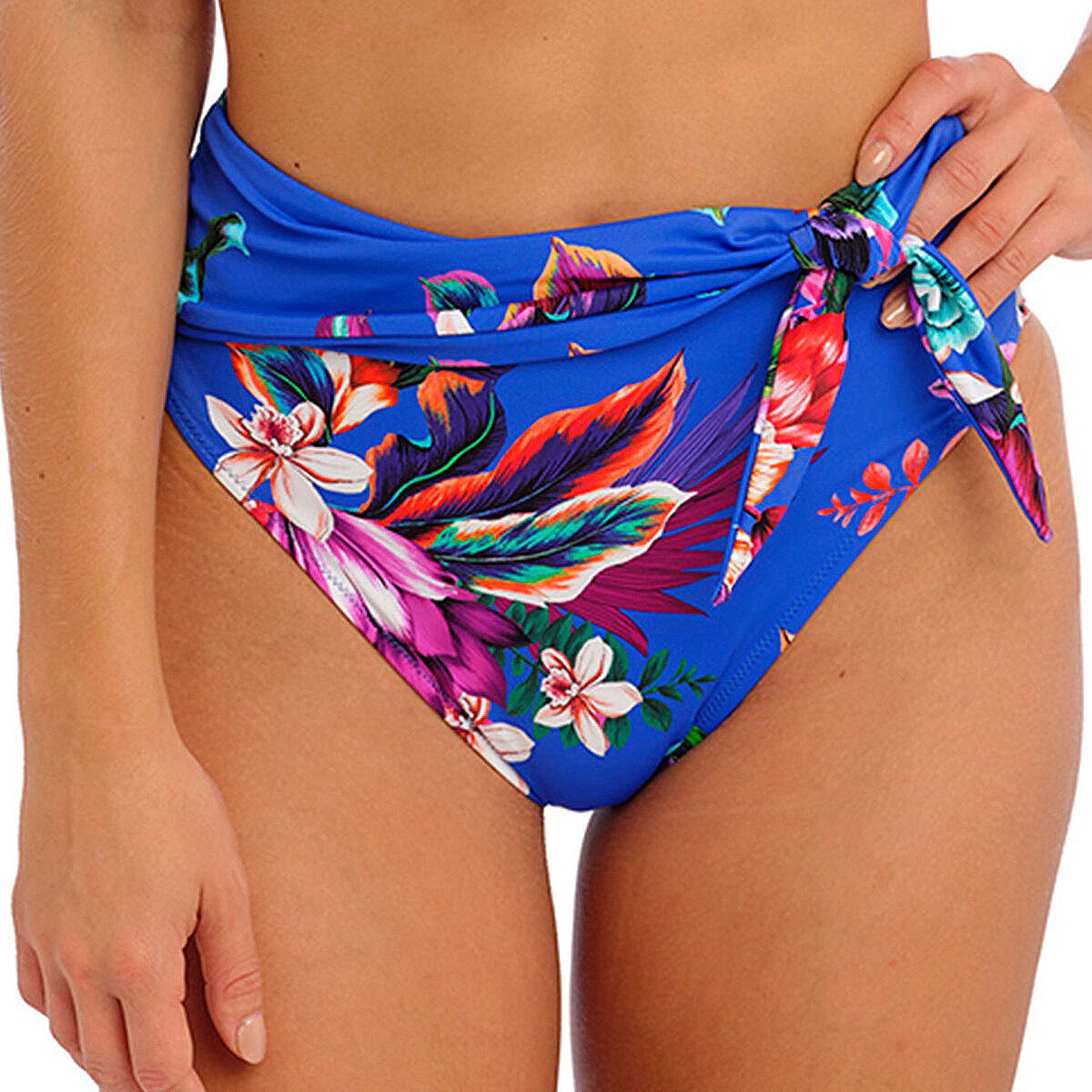 Fantasie Halkidiki High Waist Bikini Brief FS501978 Ultramarine Front
