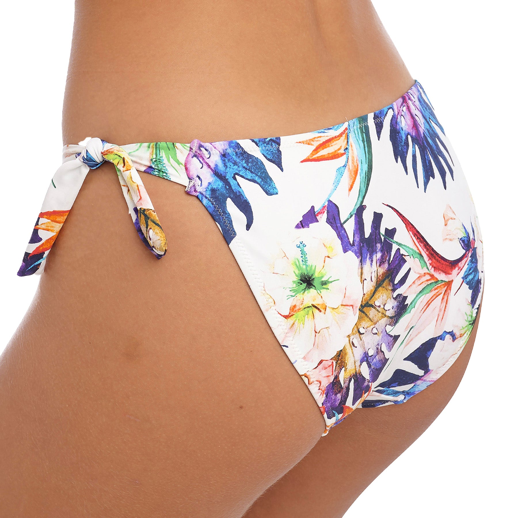 Fantasie Paradiso Tie Side Bikini Brief FS501875 White Multi Back