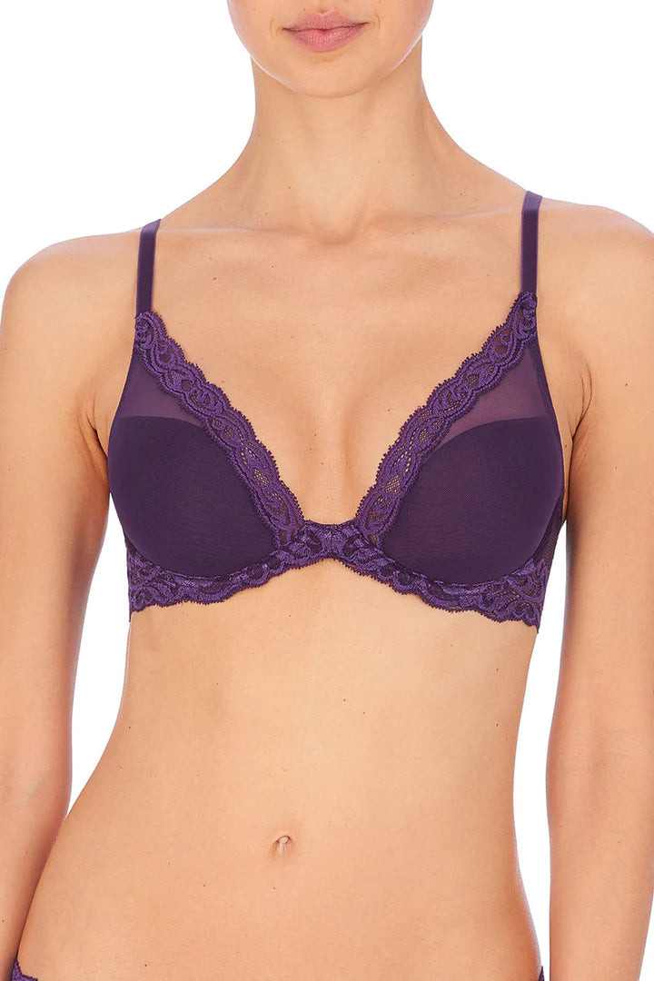 Natori Feathers Contour Plunge Bra 730023 - Allium