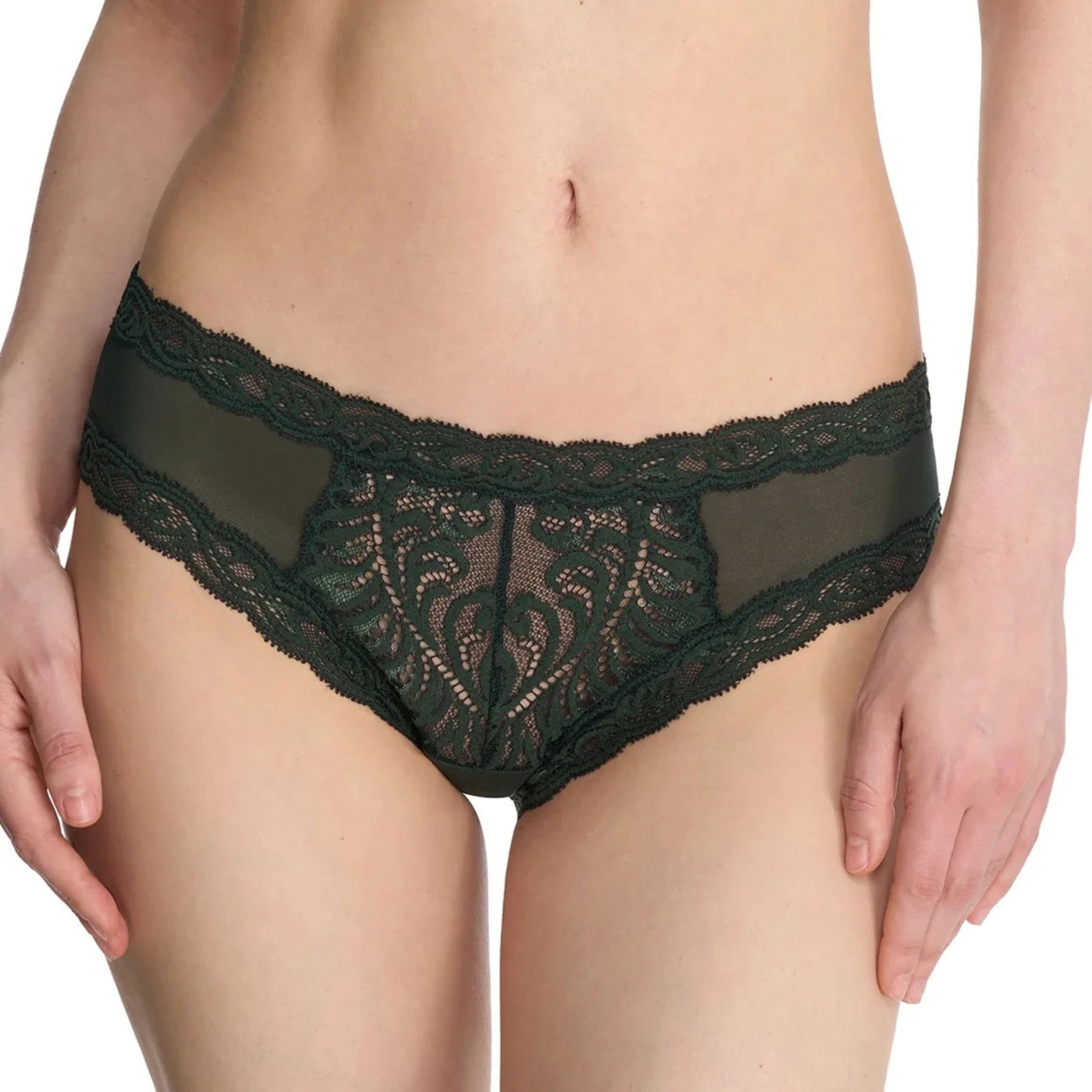 Natori Feathers Hipster Panty 753023 - Dark Forest