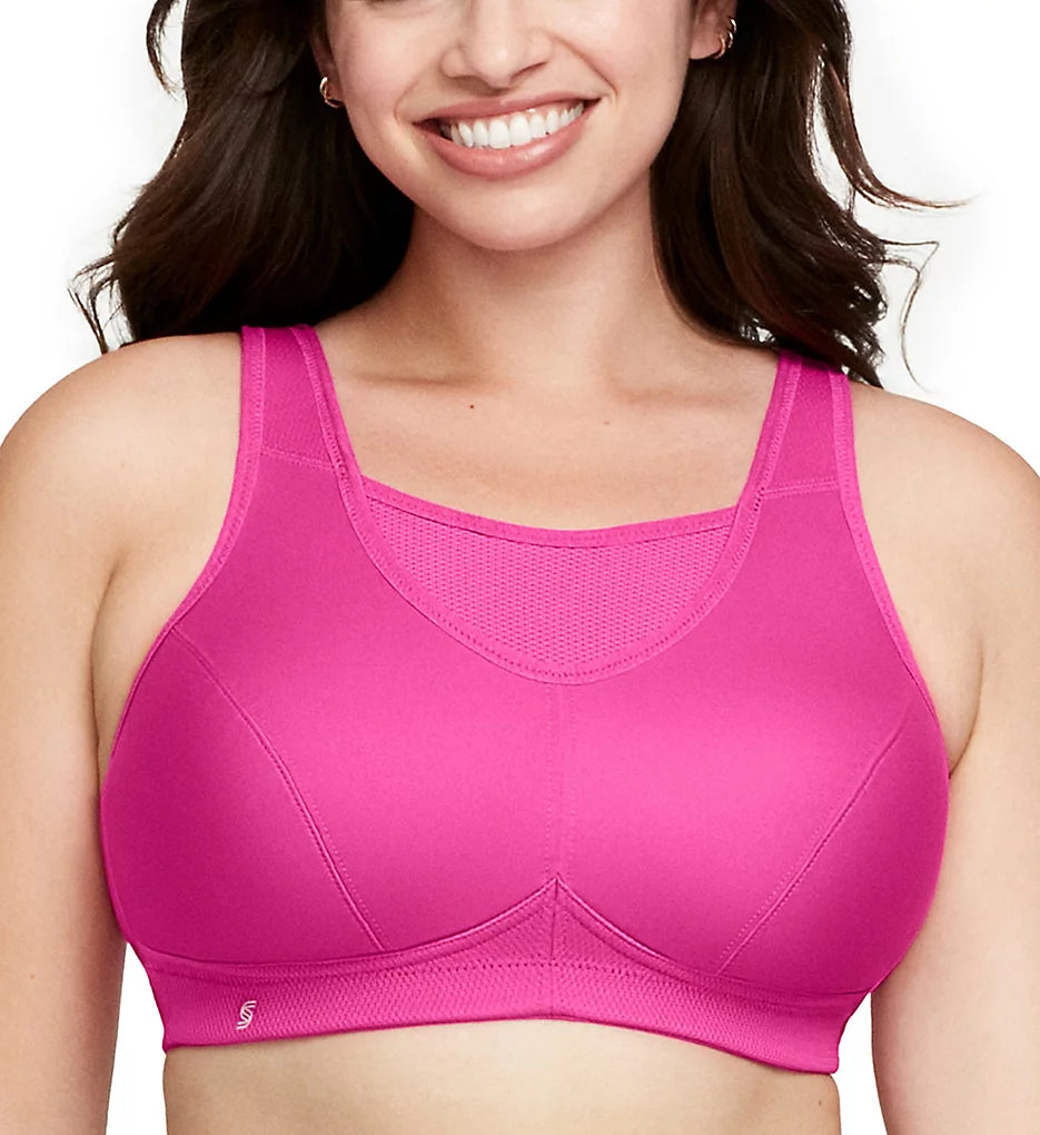 Glamorise No‑Bounce Cami Sports Bra 1066 - Rose Pink