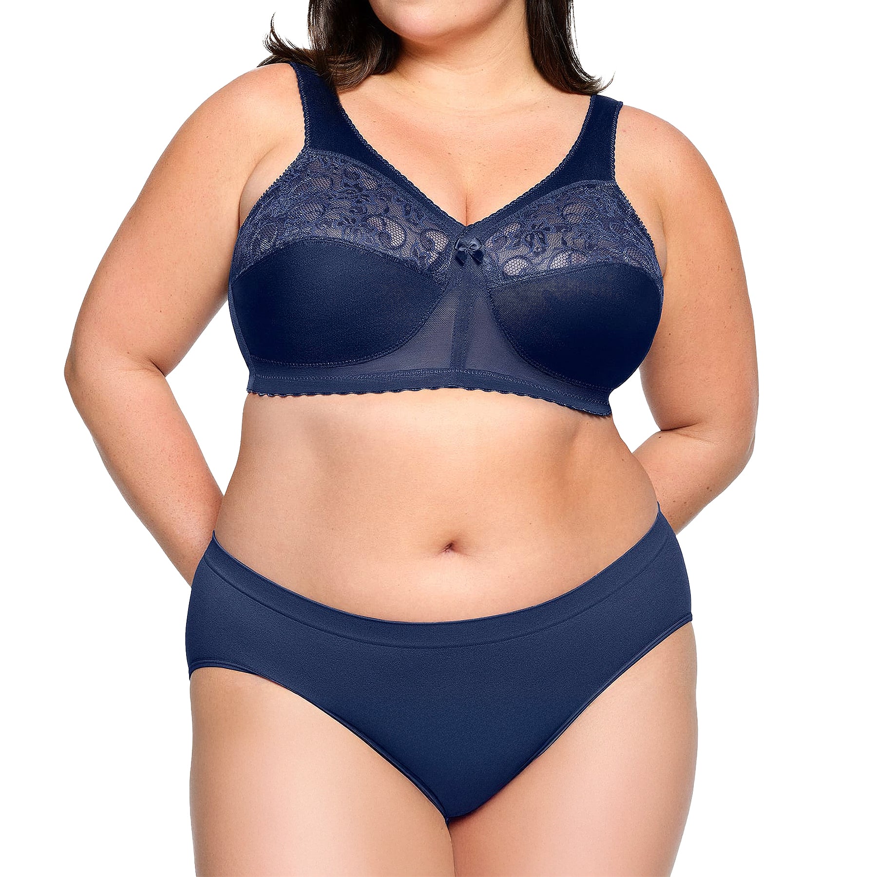 Glamorise MagicLift Original Support Bra 1000 Blue Set