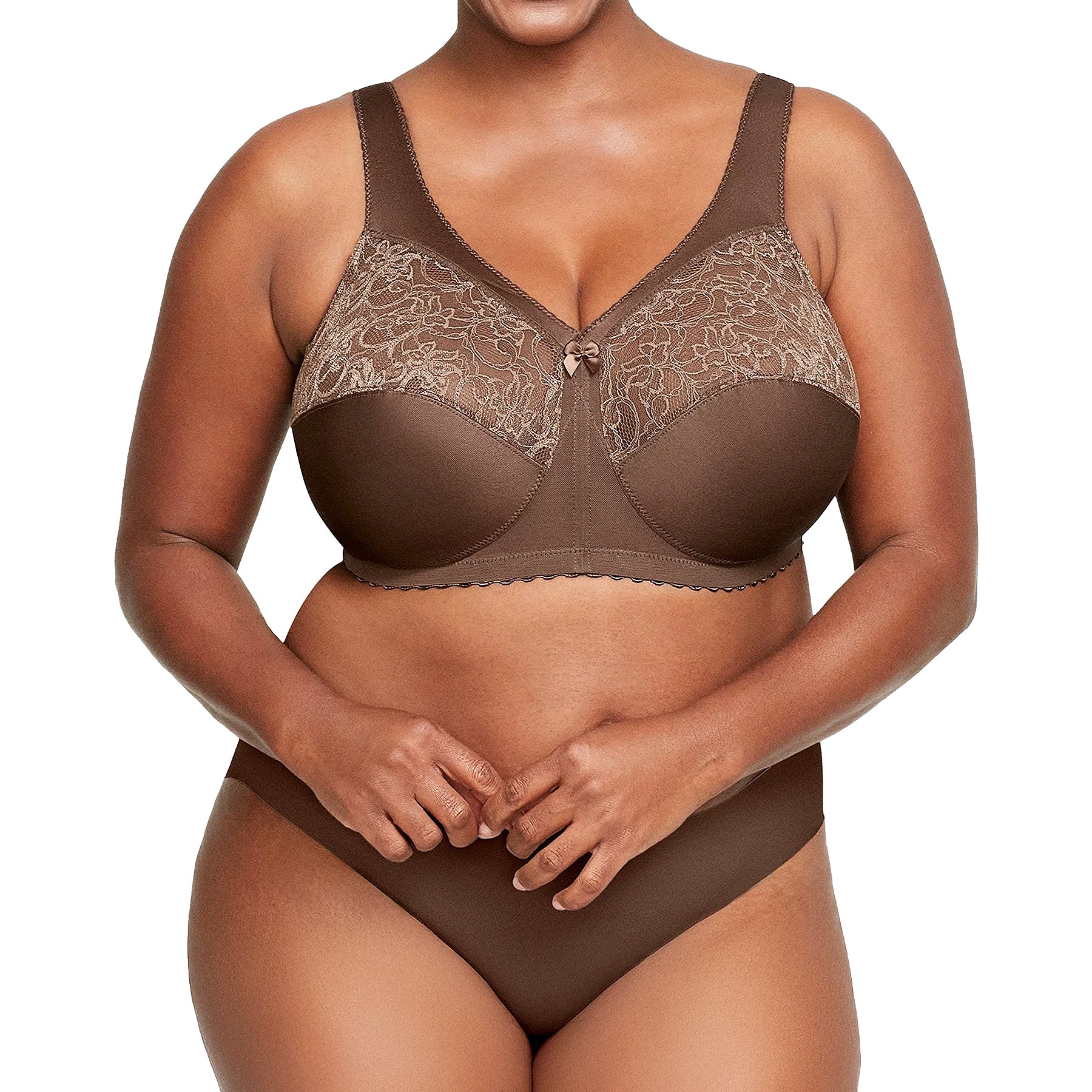 Glamorise MagicLift Original Support Bra 1000 Mocha Set