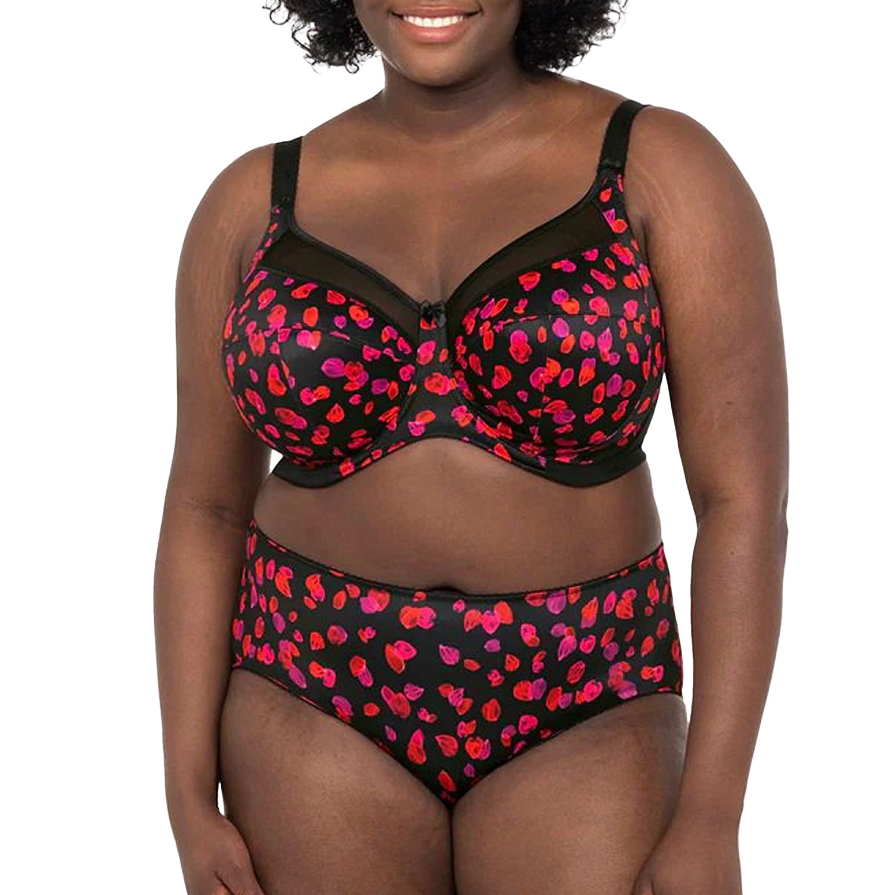 Goddess Kayla Banded Underwire Bra GD6162 Dark Romance Set