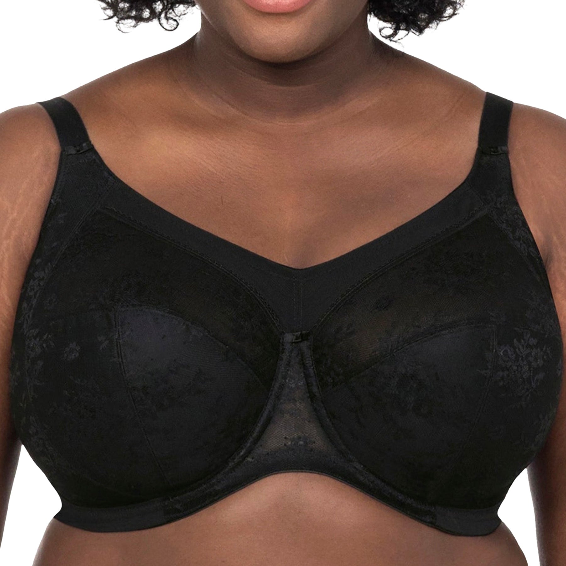Goddess Verity UnderWire Full Cup Bra GD700204 Black Front