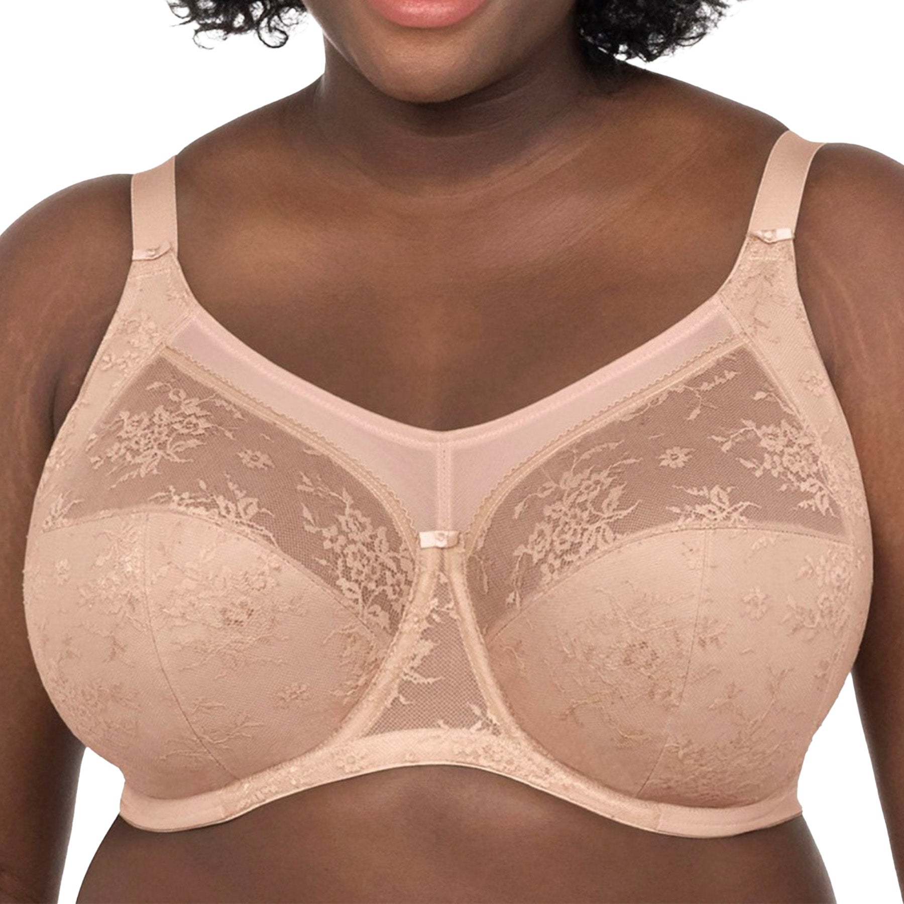 Goddess Verity UnderWire Full Cup Bra GD700204 Fawn Front