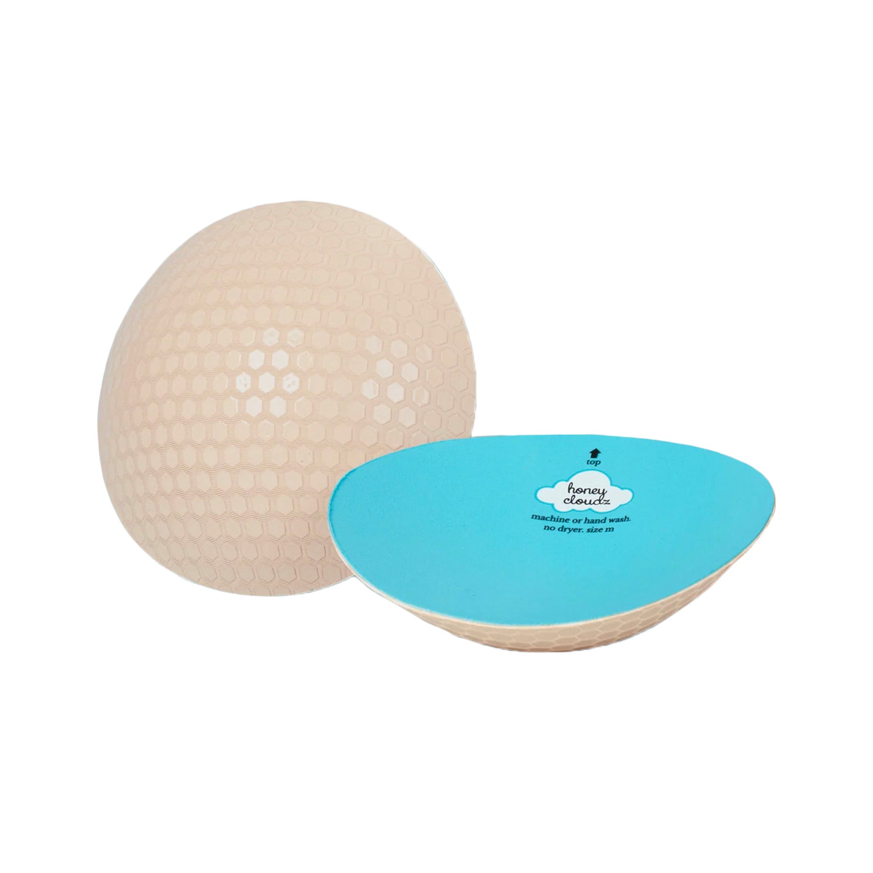 Honey Cloudz Ovals Plus Bra Insert HC450 Latte Product