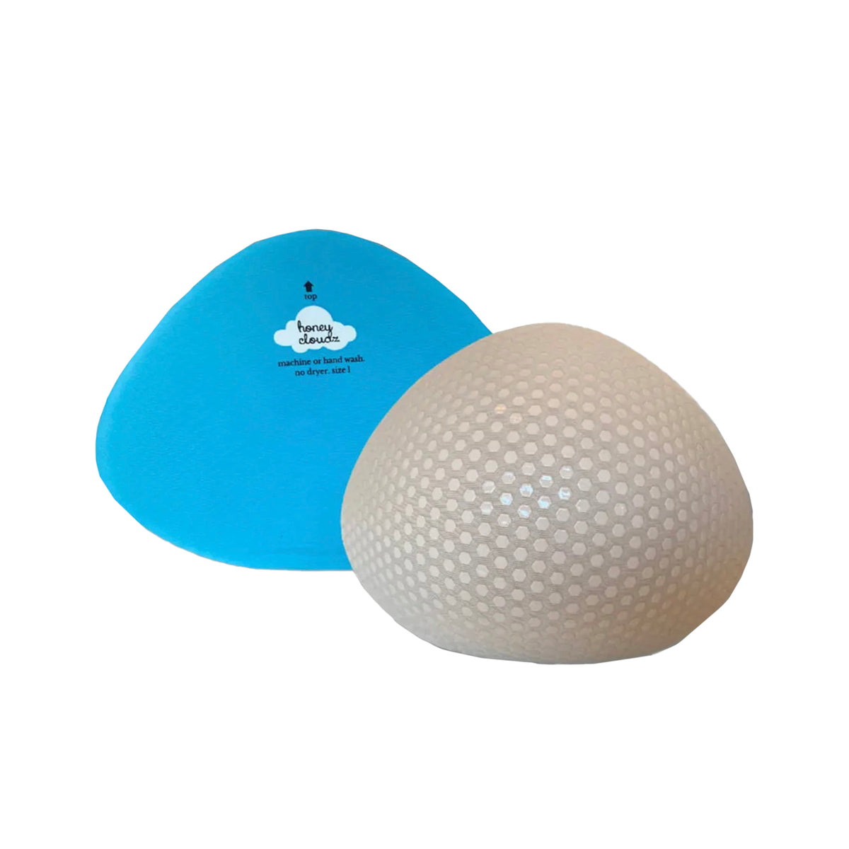 Honey Cloudz Teardrop Mastectomy Breast Form HC800 Vanilla Sugar Item
