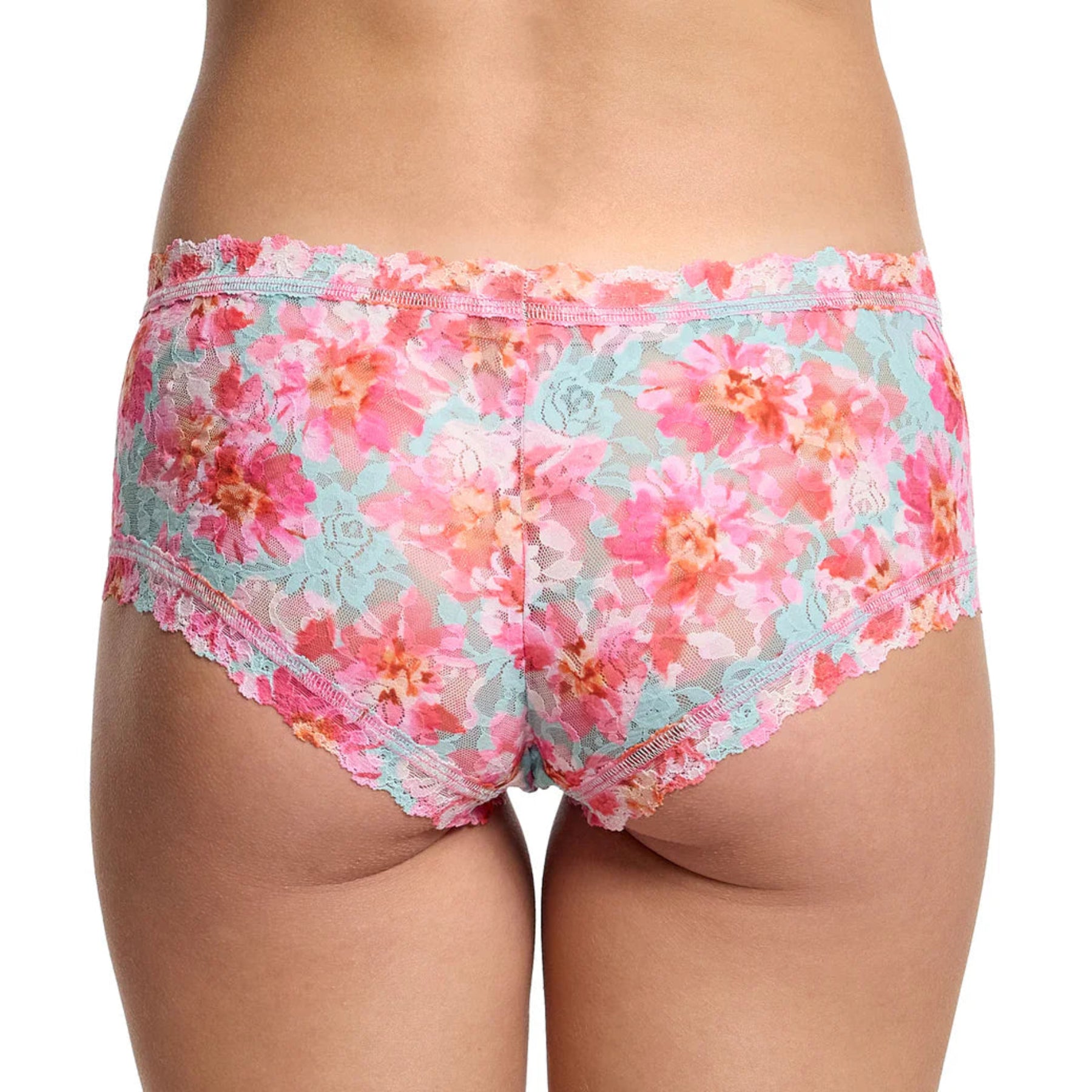 Printed Signature Lace Boyshort PR4812 - First Bloom (FIBB)