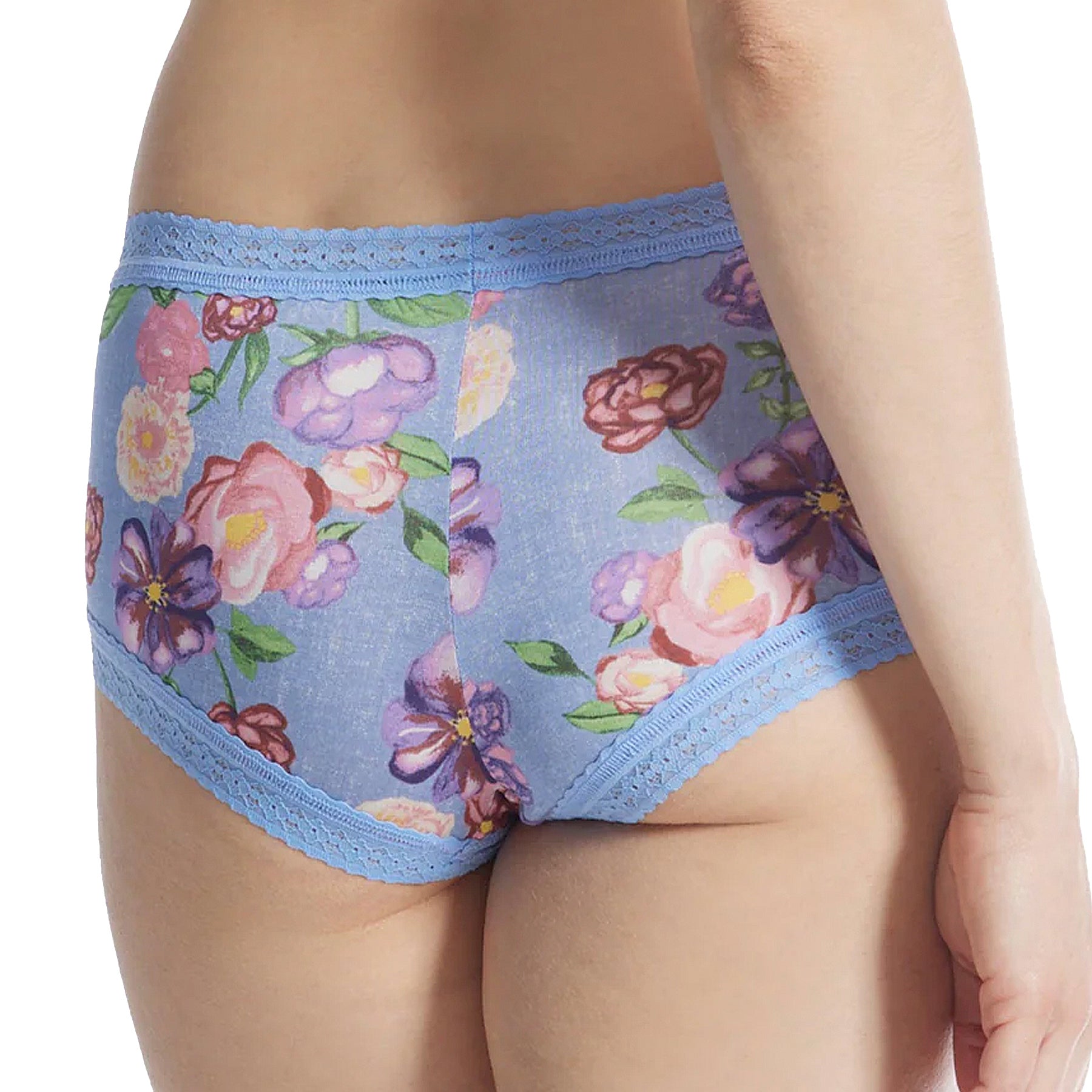 Hanky Panky Printed DreamEase Boyshort PR681274 Chatsworth House Gardens Back