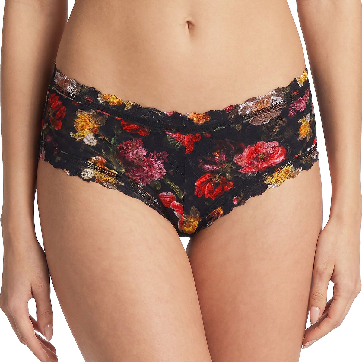 Hanky Panky Printed Signature Lace Boyshort PR4812 Moonlit Front