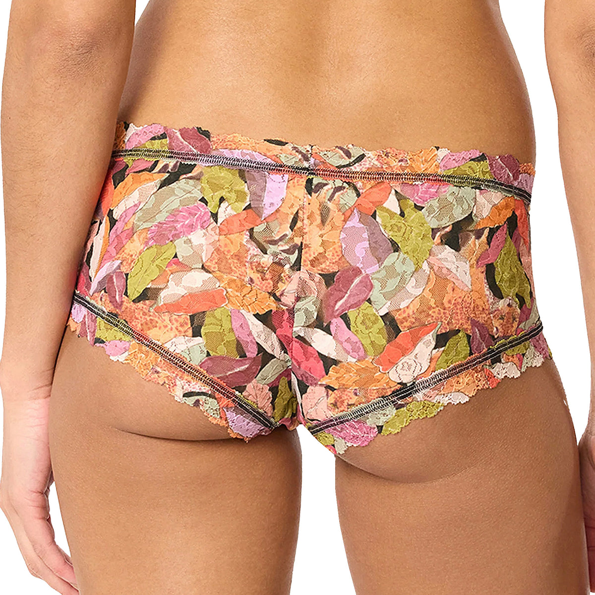 Hanky Panky Printed Signature Lace Boyshort PR4812 Now You See Me Back