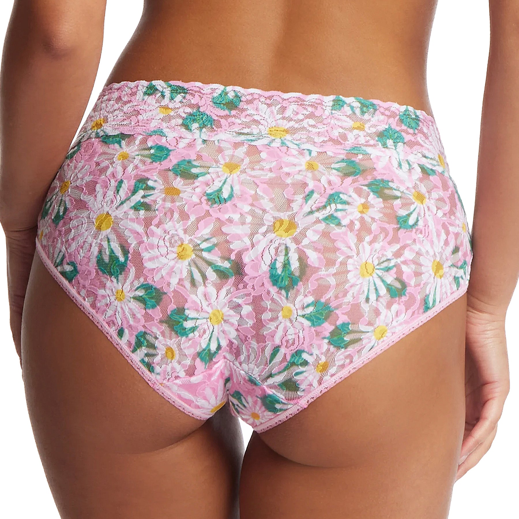 Hanky Panky Printed Signature Lace French Brief PR461 Hello Spring Back
