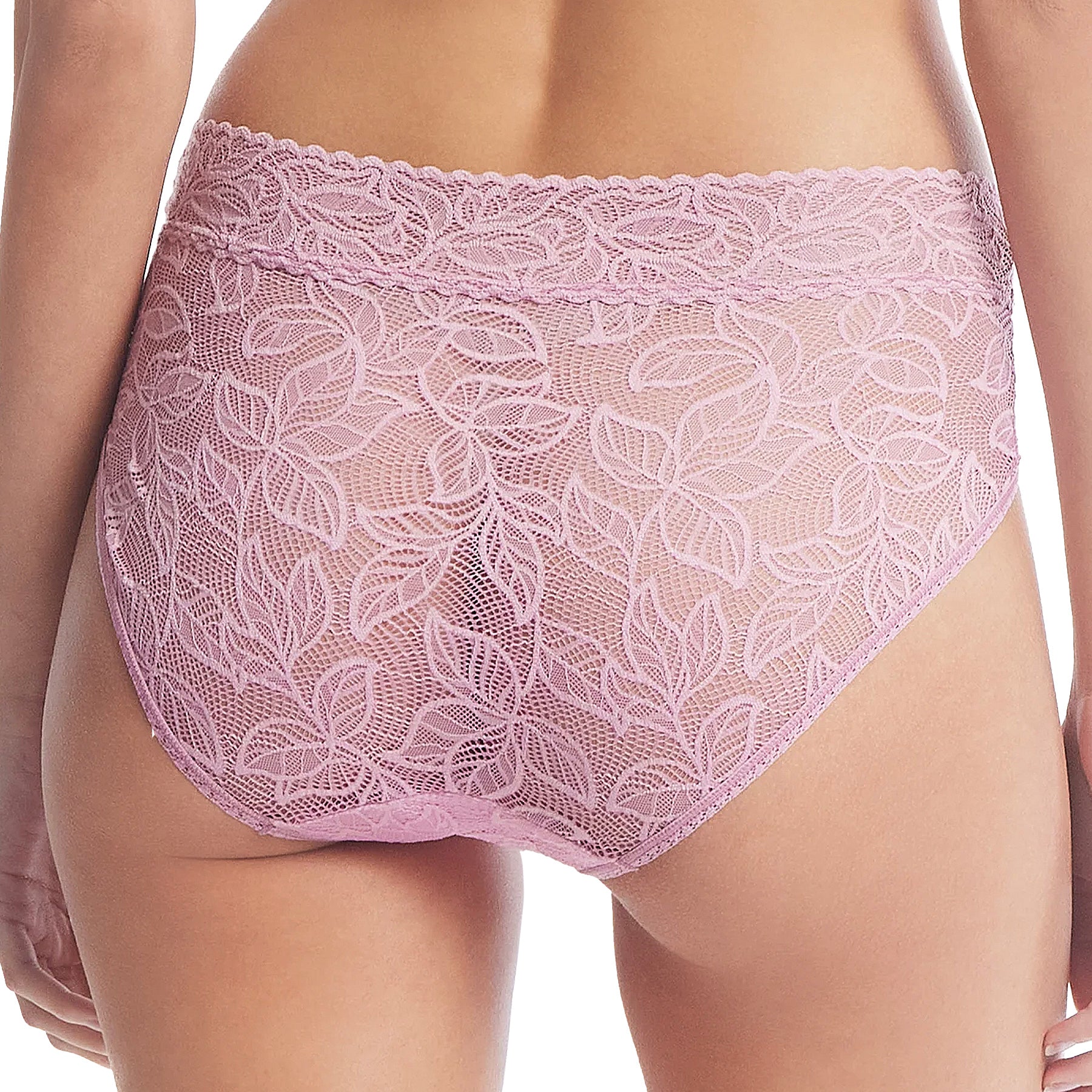 Hanky Panky Re-Leaf French Brief 5W2464 Mauve Orchid Back