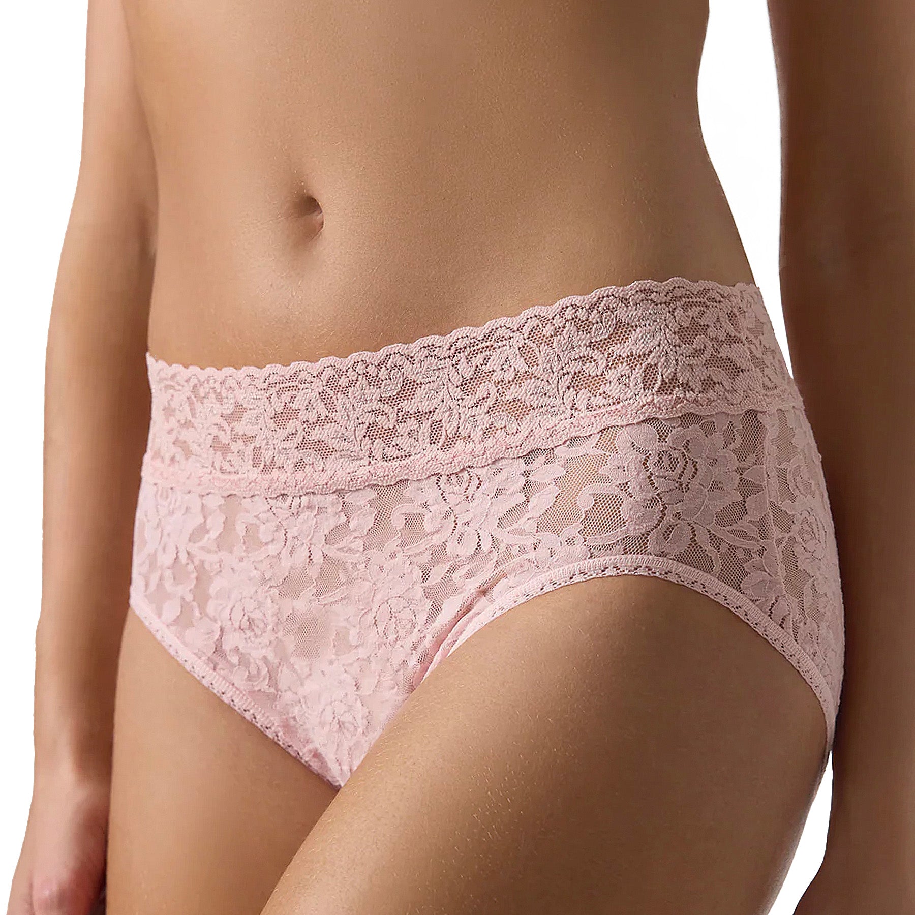 Hanky Panky Signature Lace French Brief 461 Blushing Rose Pink Front