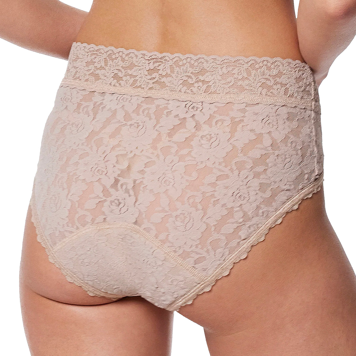 Hanky Panky Signature Lace French Brief 461N Taupe Back