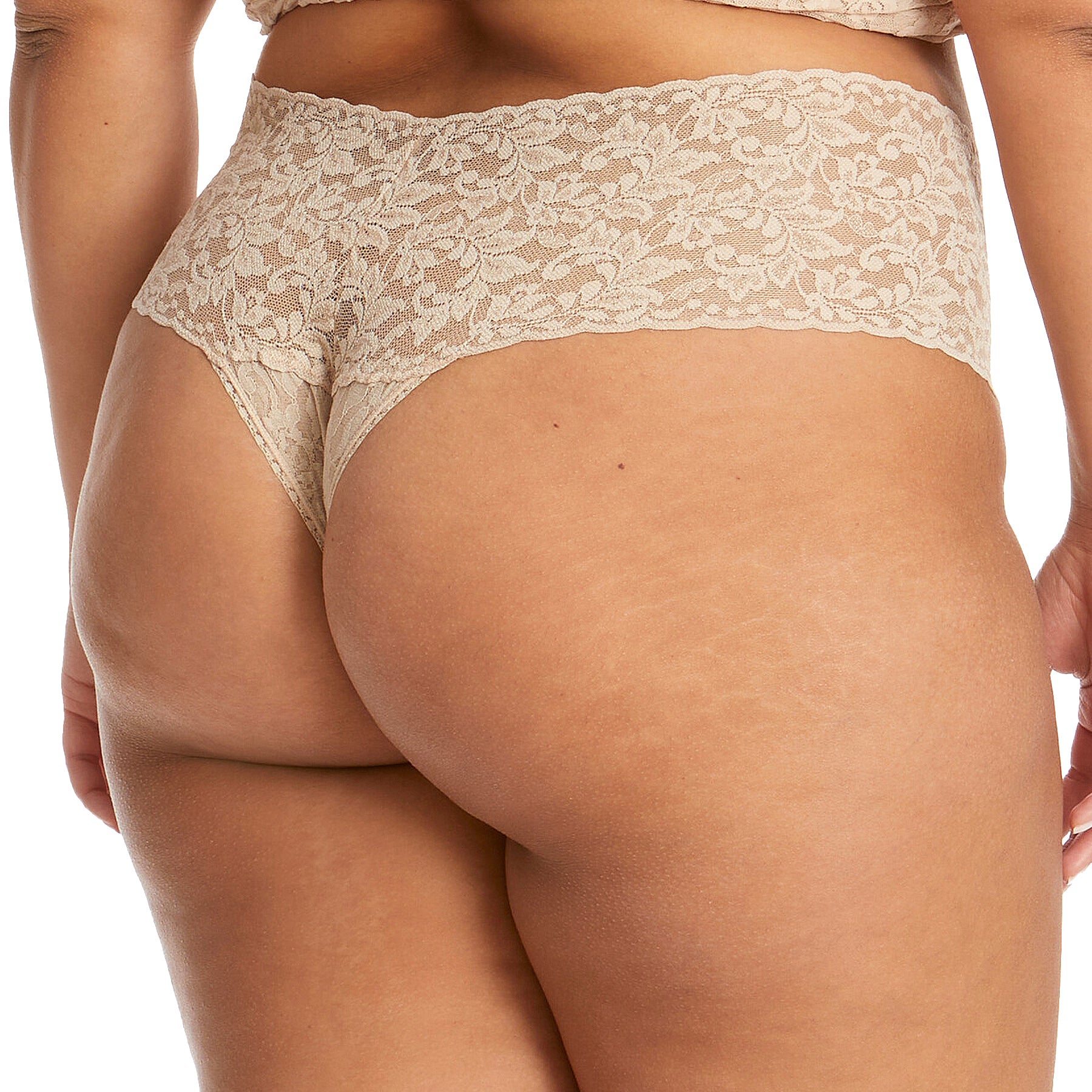 Hanky Panky Signature Lace Retro Thong 9K1926 Chai Back
