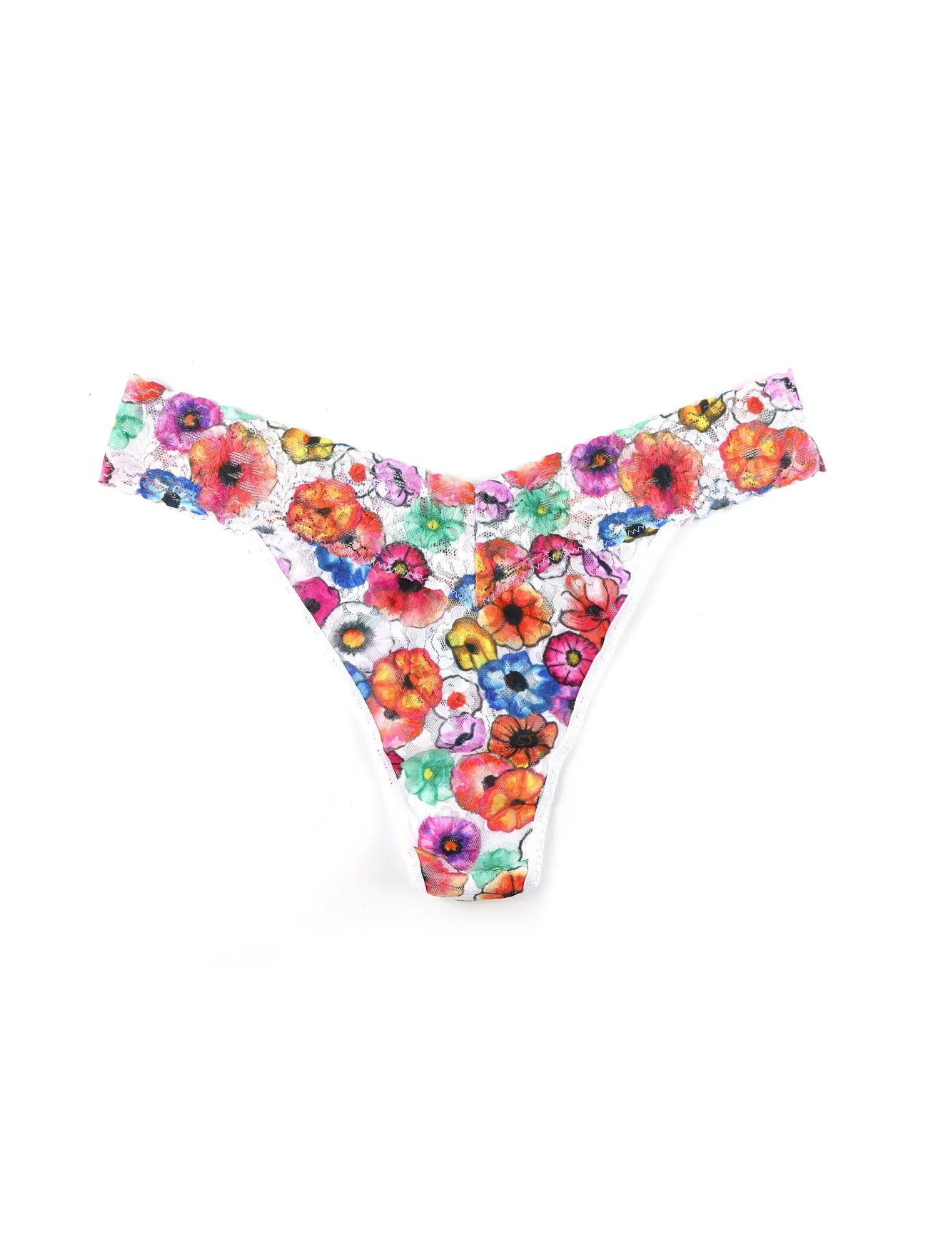 Hanky Panky Plus Size Signature Lace Original Rise Thong PR4811X - Linger Awhile