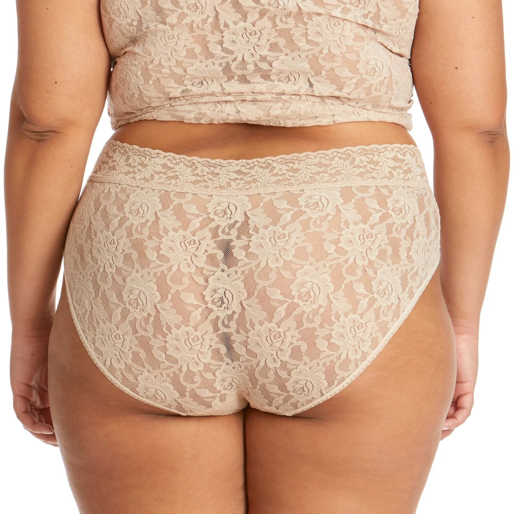 Hanky Panky Plus Size Signature Lace French Brief 461X - Chai