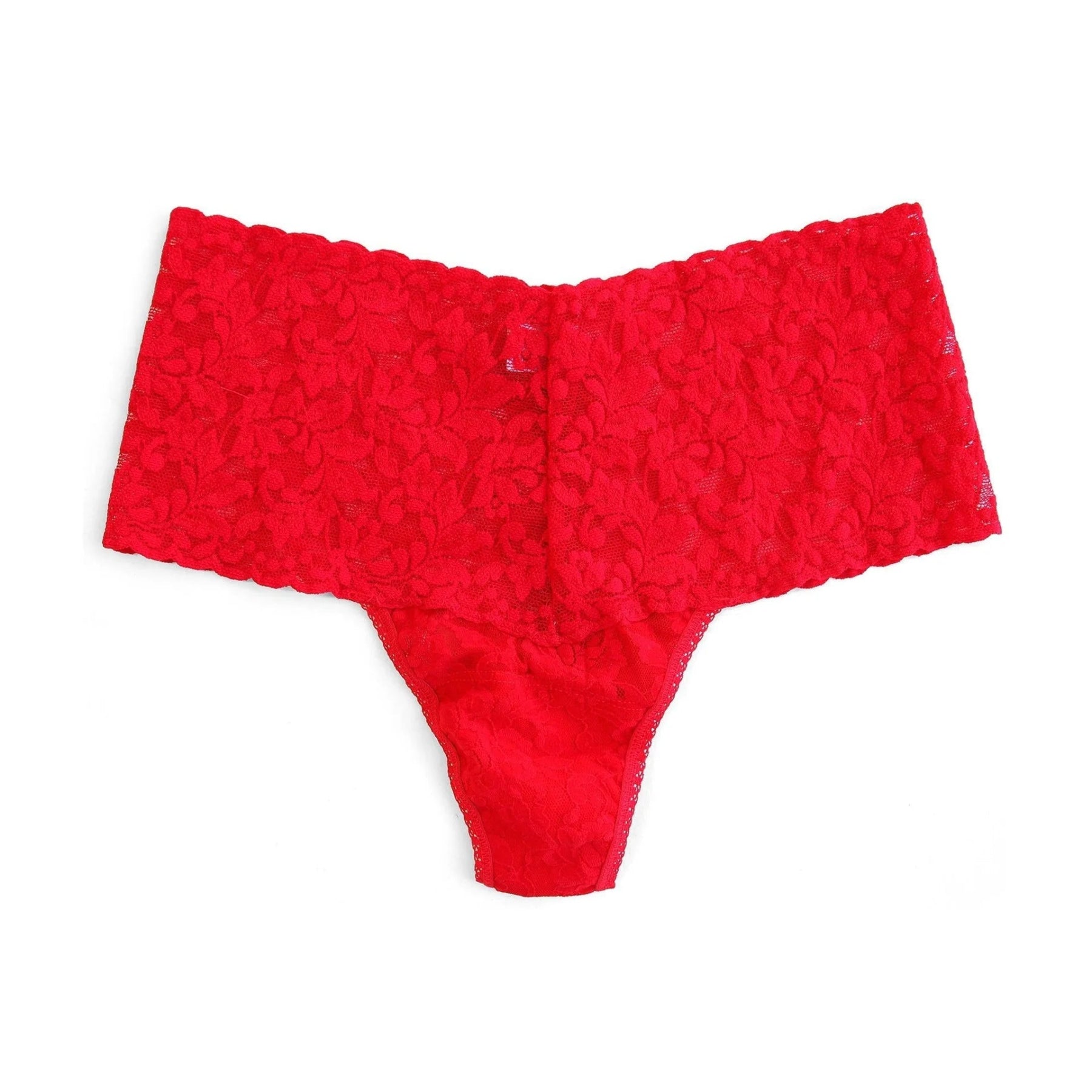 Hanky Panky Signature Lace Retro Thong 9K1926 - Red