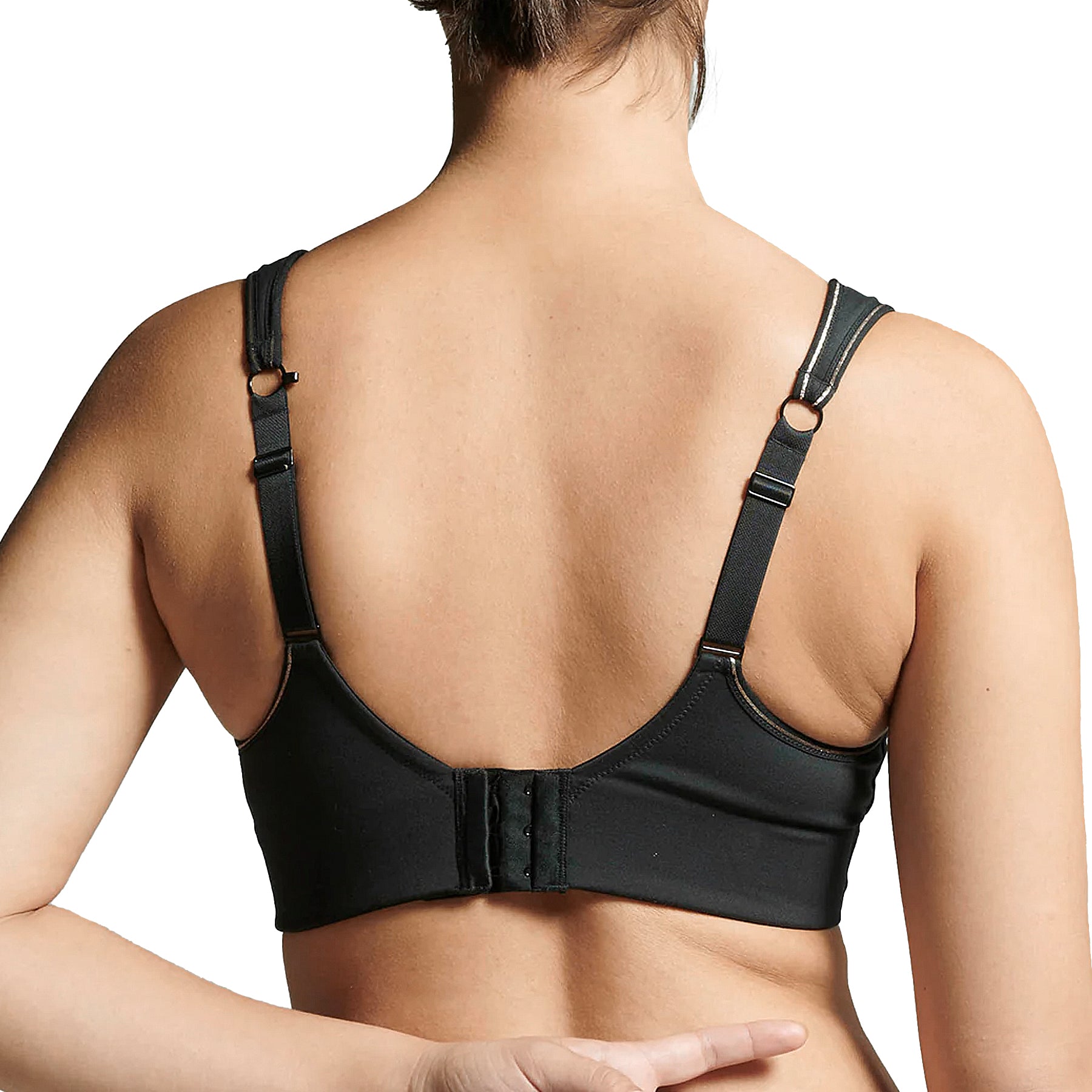 Simone Perele Harmony High Impact Sports Bra w/ Underwire 1SA262 Black Back