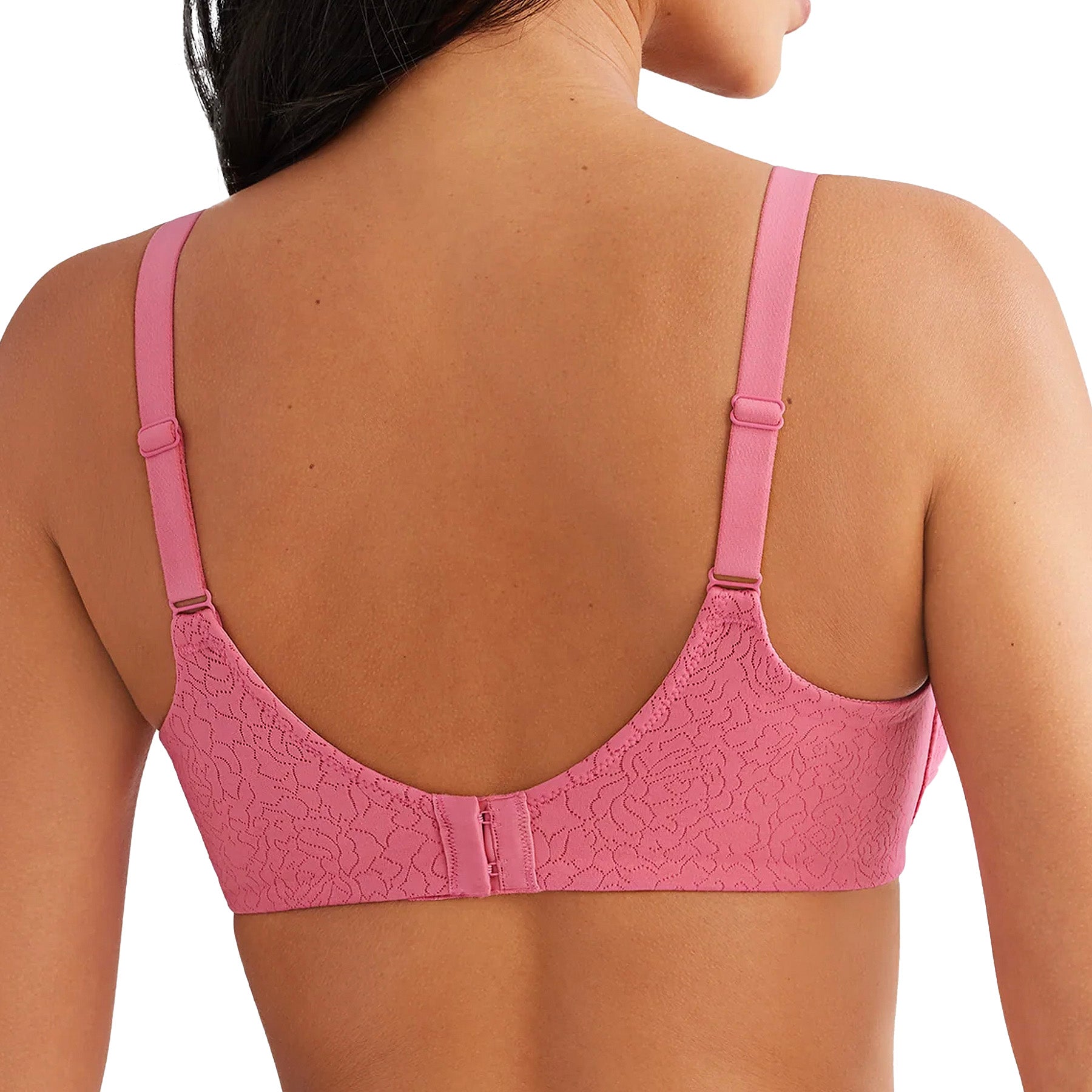 Wacoal Inside Job Underwire Bra 855345 Chateau Rose Back