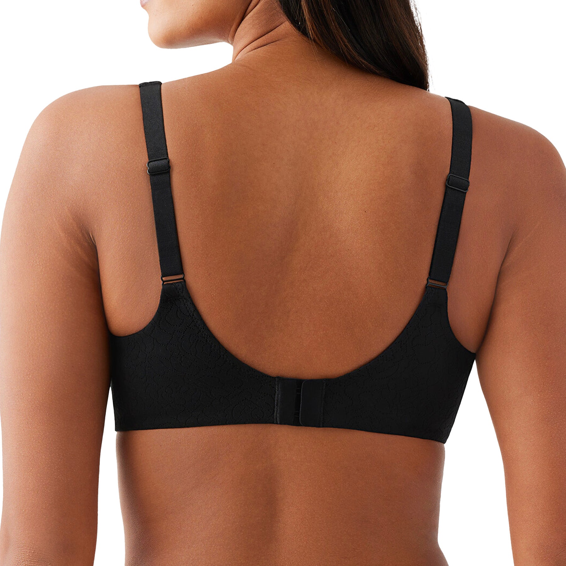 Wacoal Inside Job Wirefree Bra 852345 Black Back