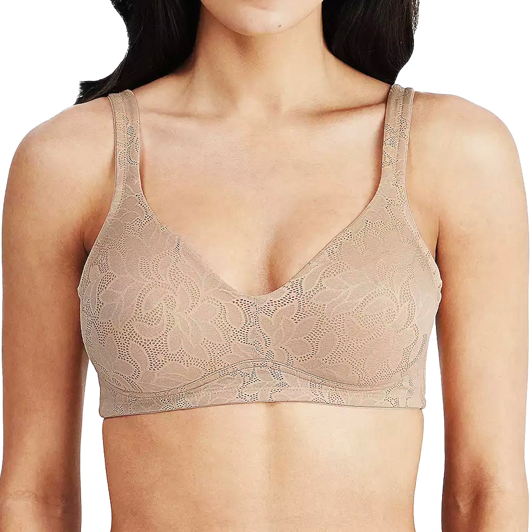 Dominique Jolie Wire-Free Minimizer 6018 Mocha Front