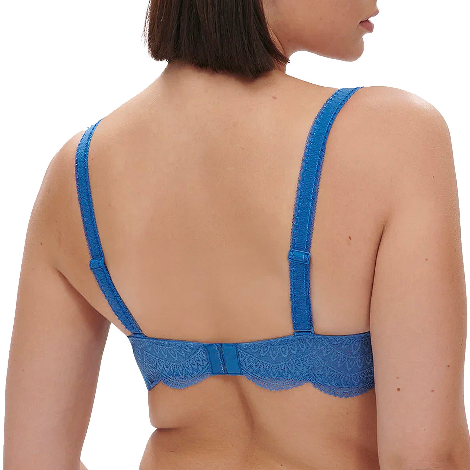 Simone Perele Karma Demi Cup Bra 12V330 Myosotis Blue Back