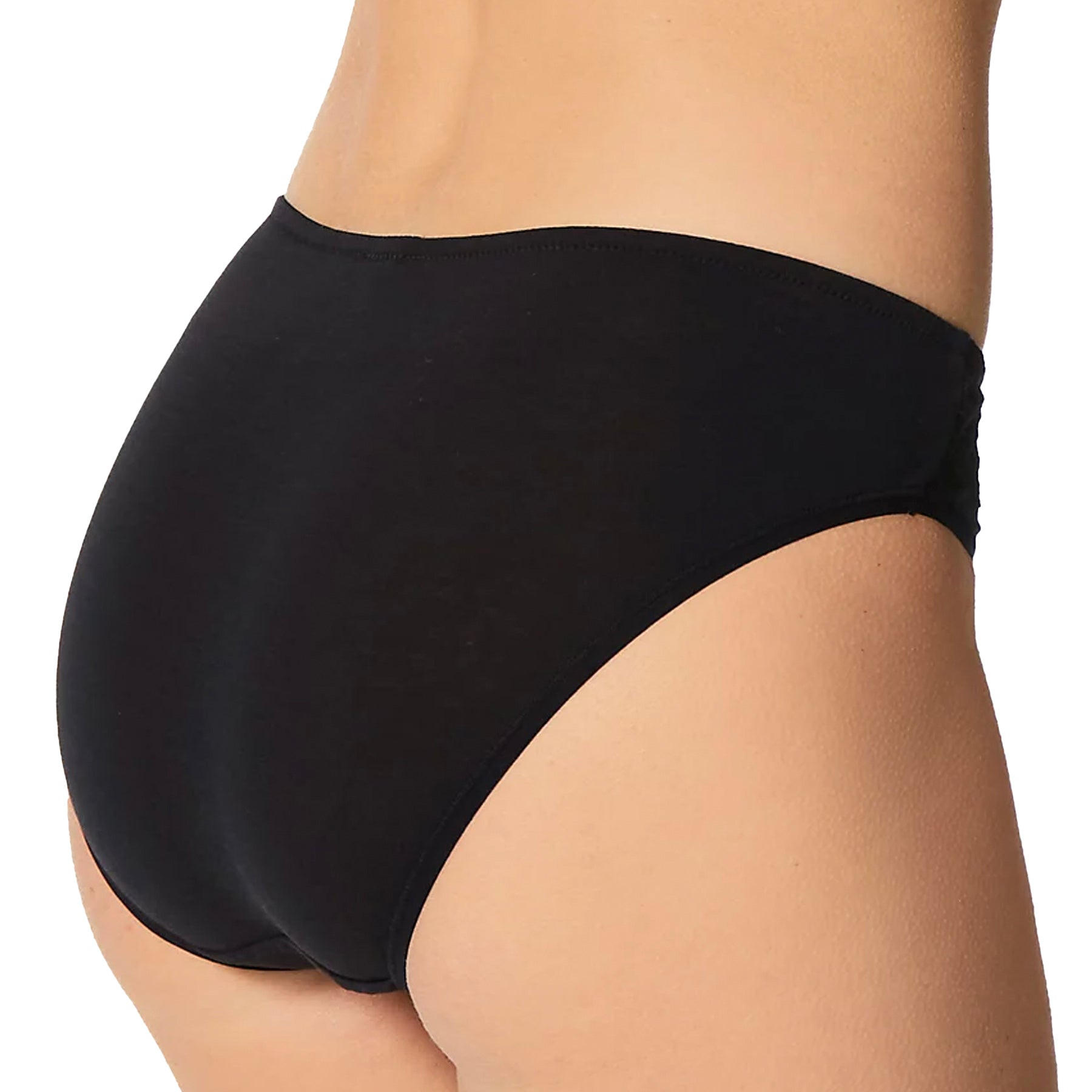 Le Mystere 9020 Cotton Touch Brief Black Back