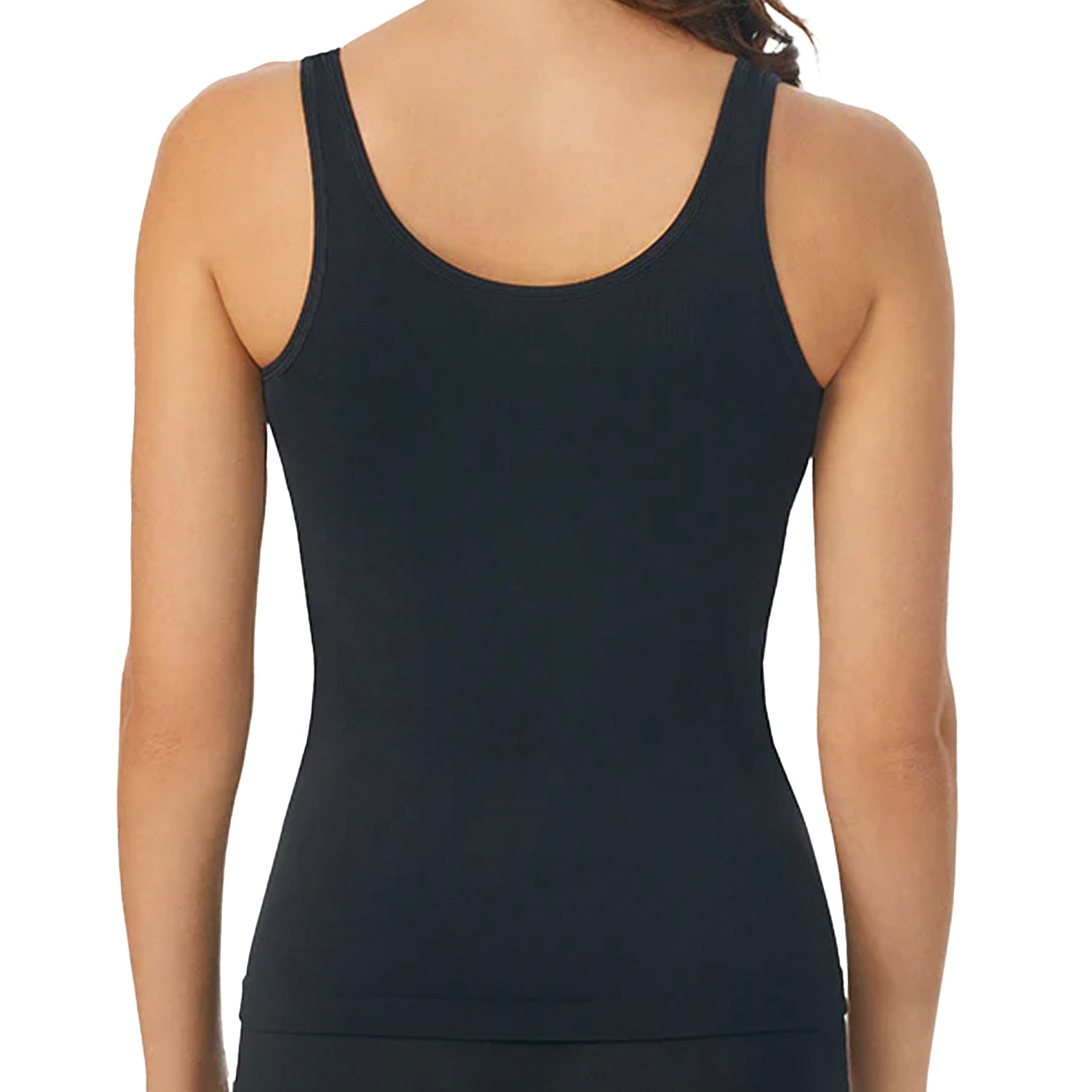 Le Mystere Seamless Comfort Tank 4217 Black Back