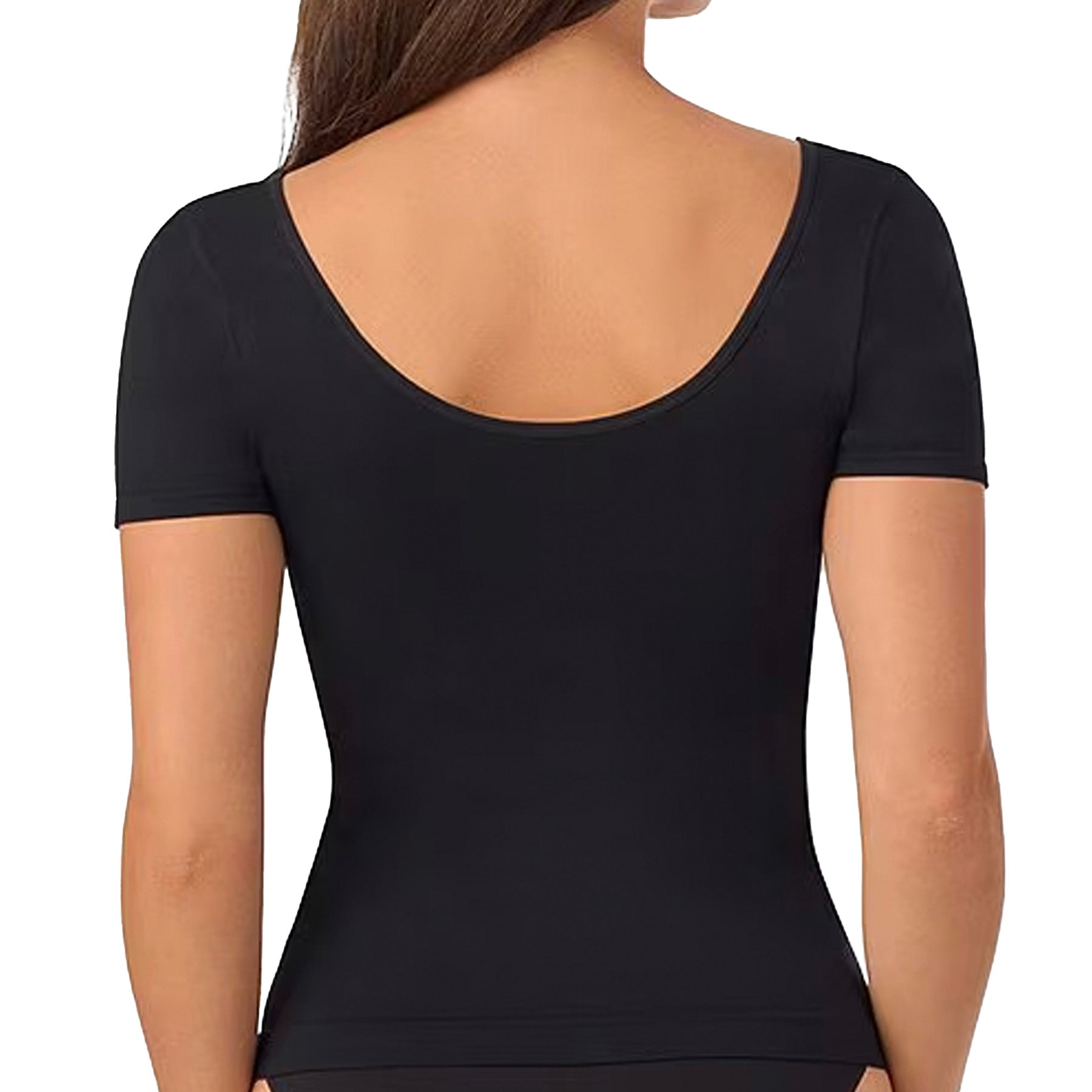 Le Mystere Seamless Comfort The Perfect Tee 7017 Black Back