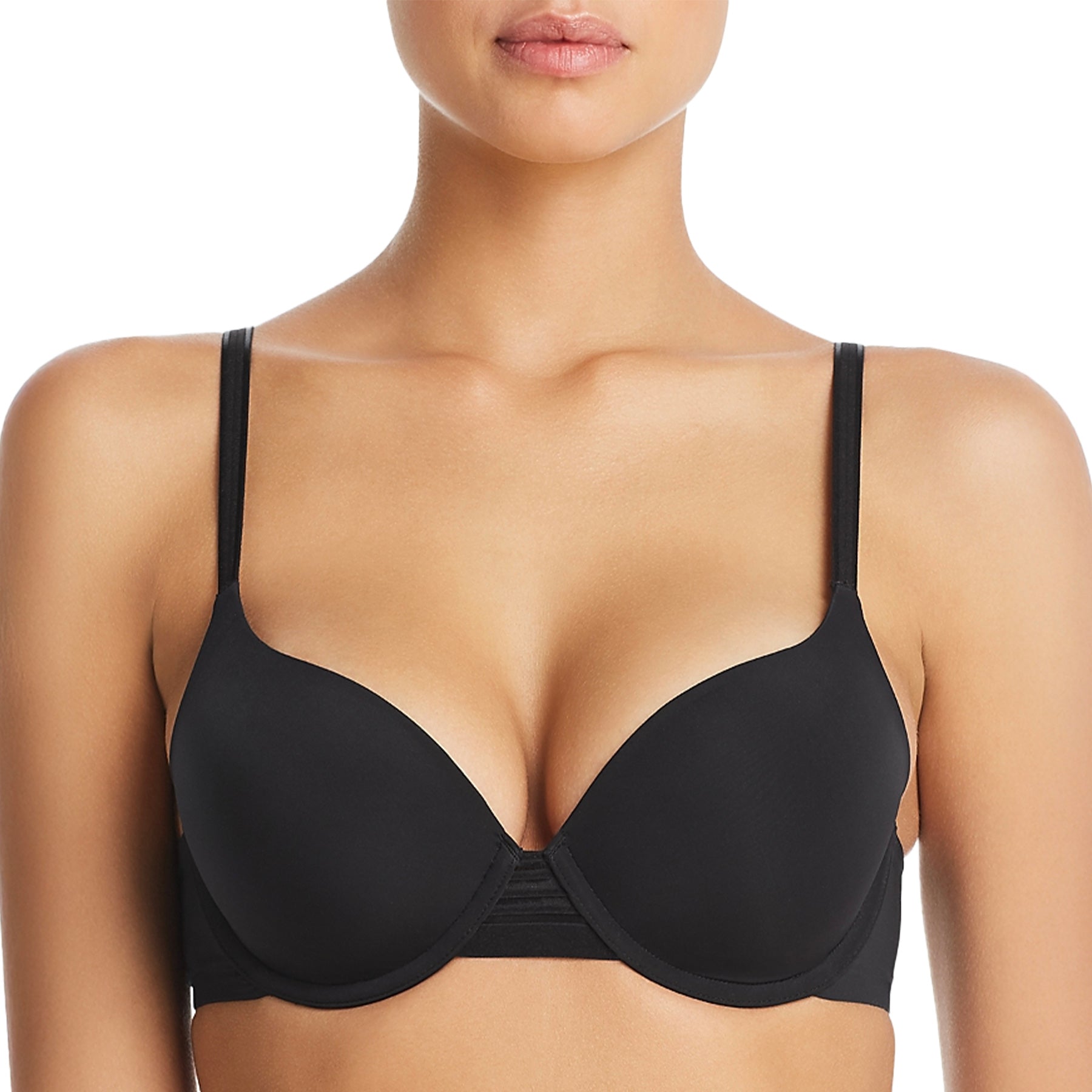 Le Mystere Second Skin Unlined 3321 Black Front