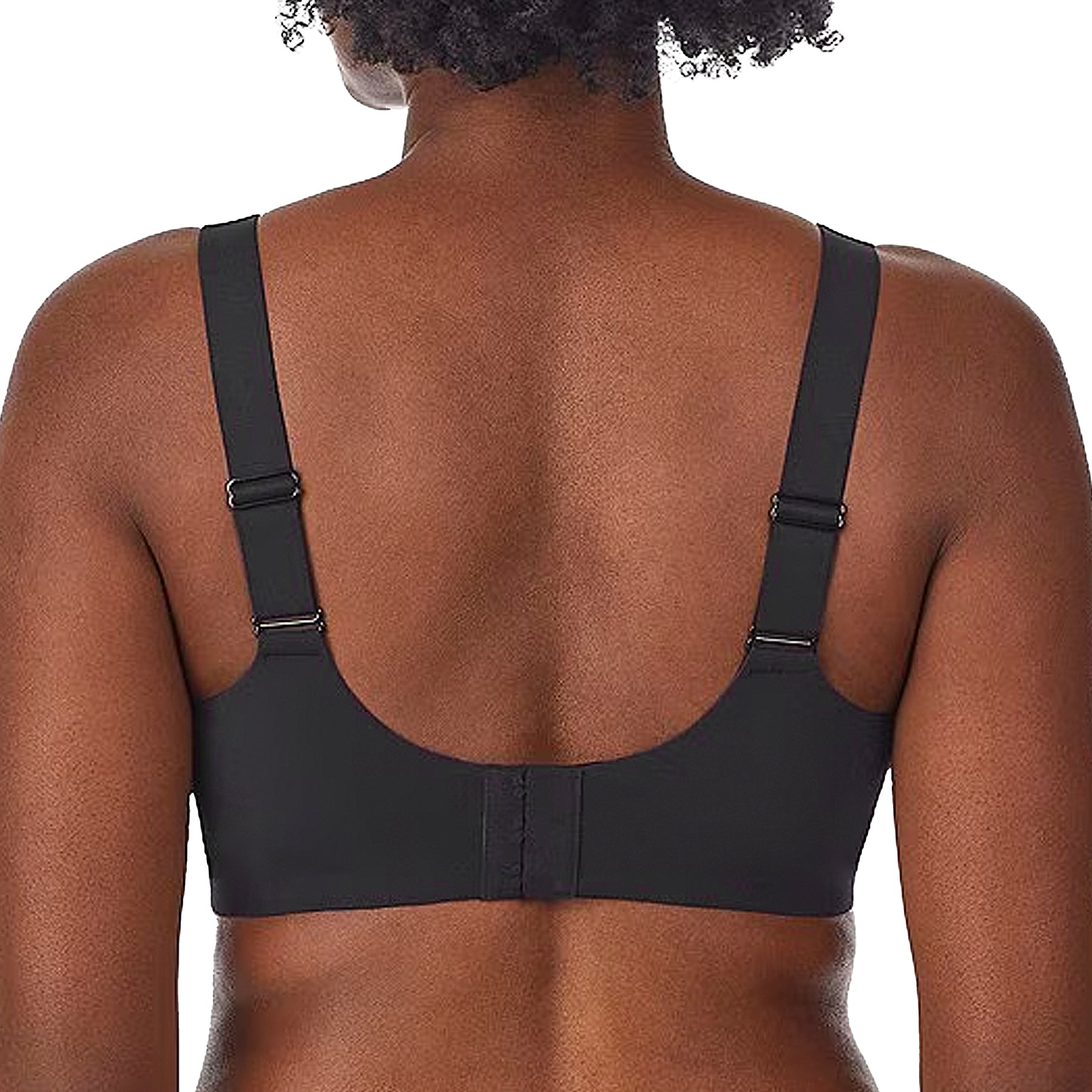 Le Mystere Smooth Shape Wireless Minimizer Bra 6212 Black Back