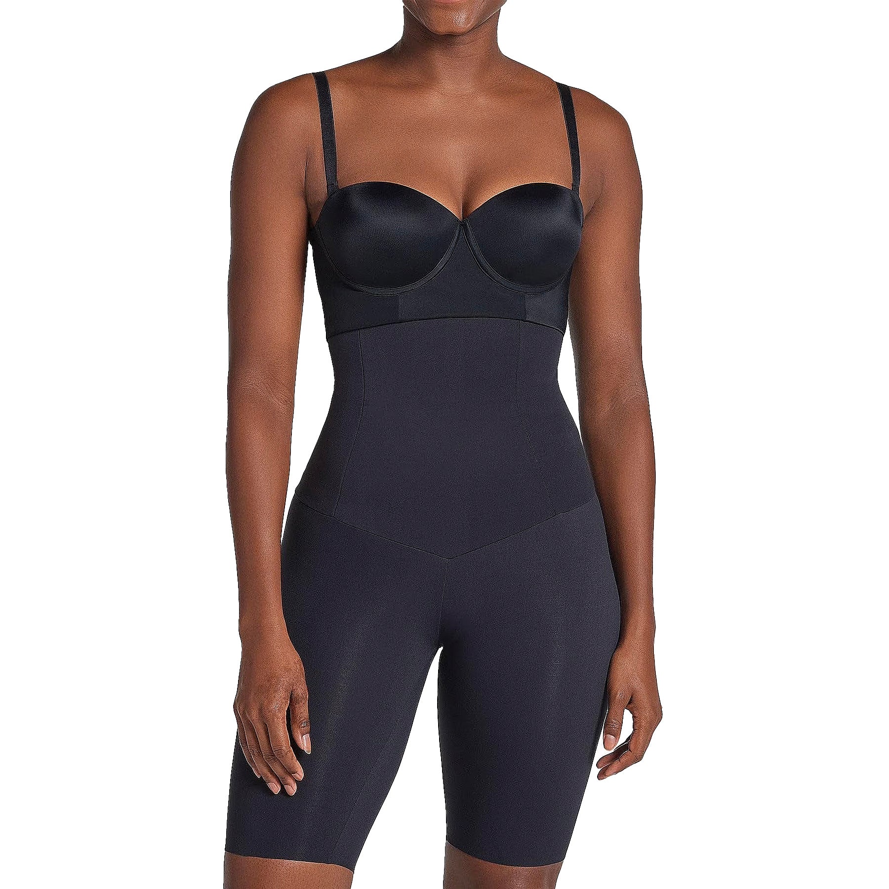 Leonisa Extra High-Waisted Firm Shaper Short 012940 Black Set