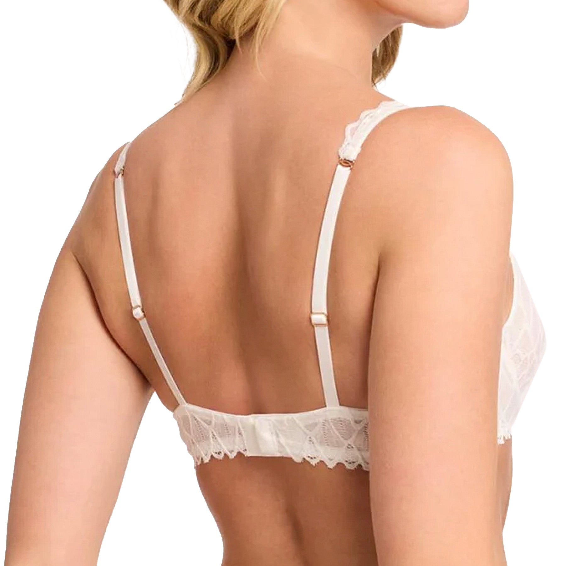 Montelle Lacy Flirt Bra 9342 Chantilly Back