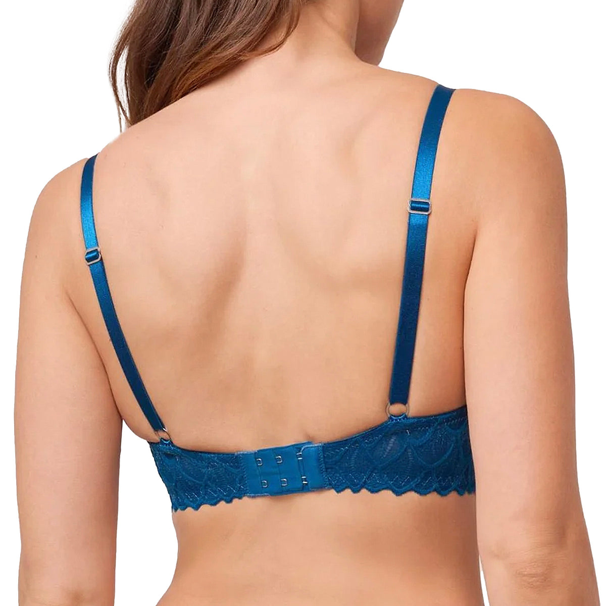 Montelle Lacy Wire-Free Bra 9303 Peacock Back