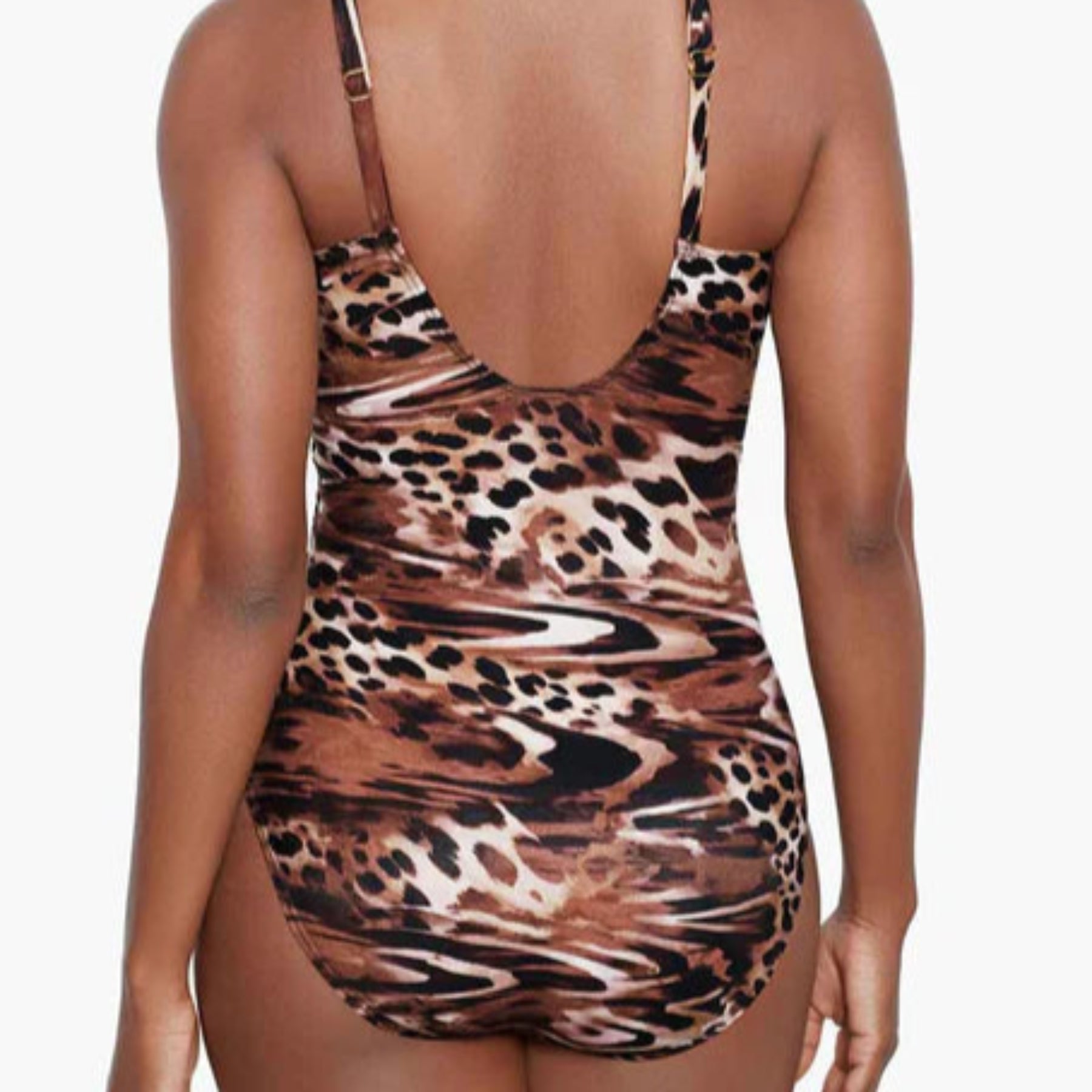 MiracleSuit Ocicat Siren One‑Piece 6554217 - Blk/Multi